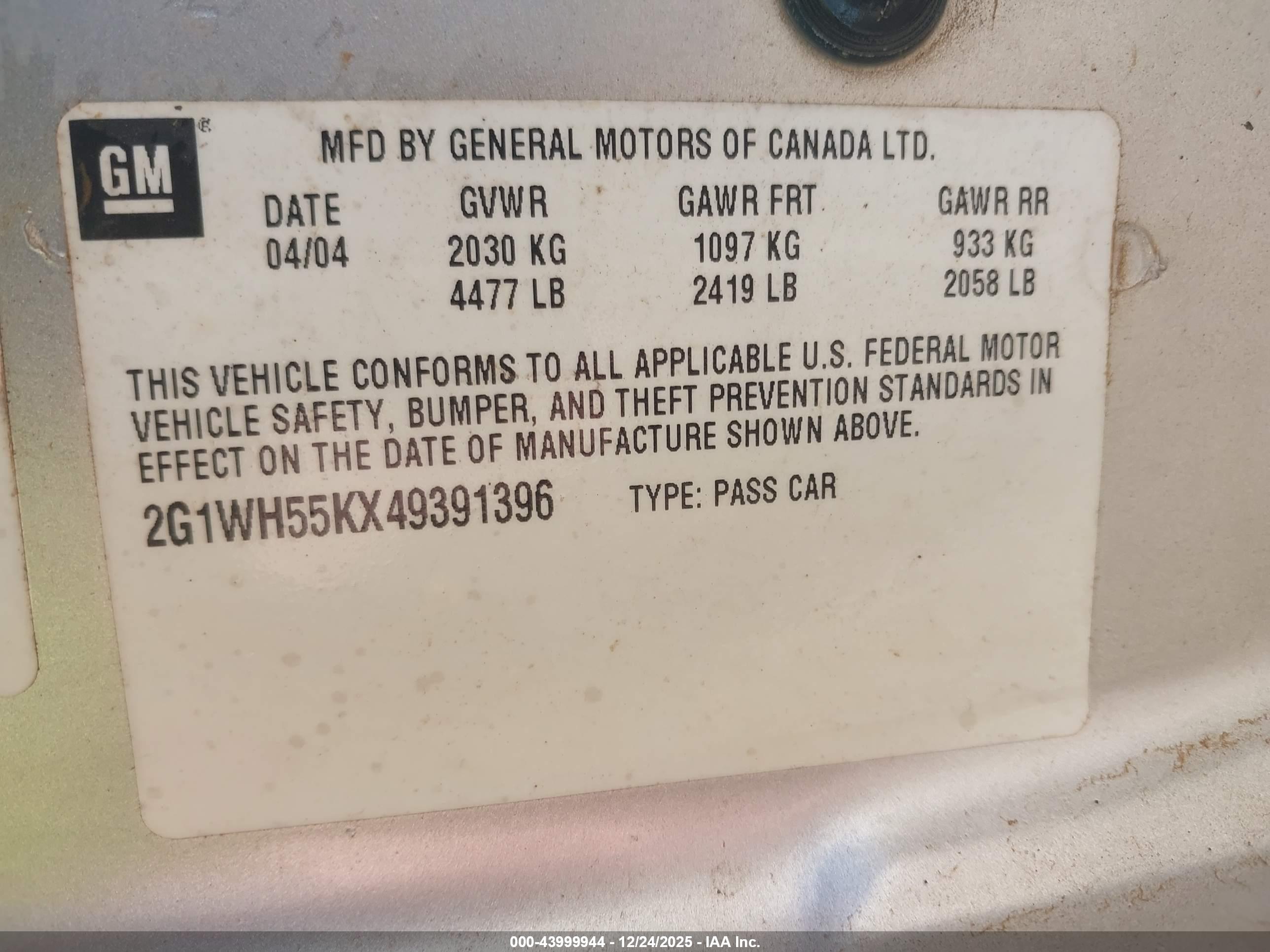 CHEVROLET IMPALA image 9
