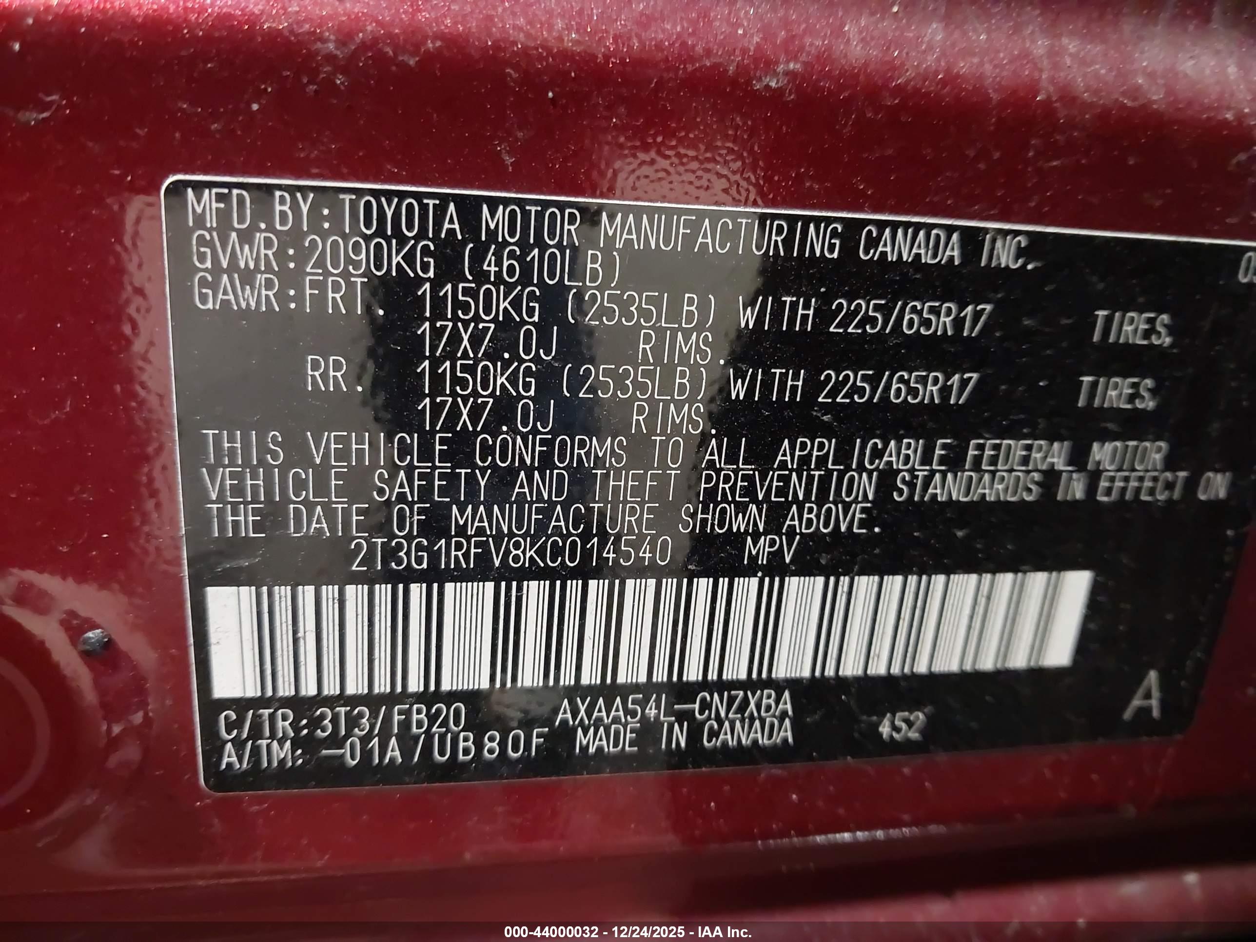 TOYOTA RAV4 image 9