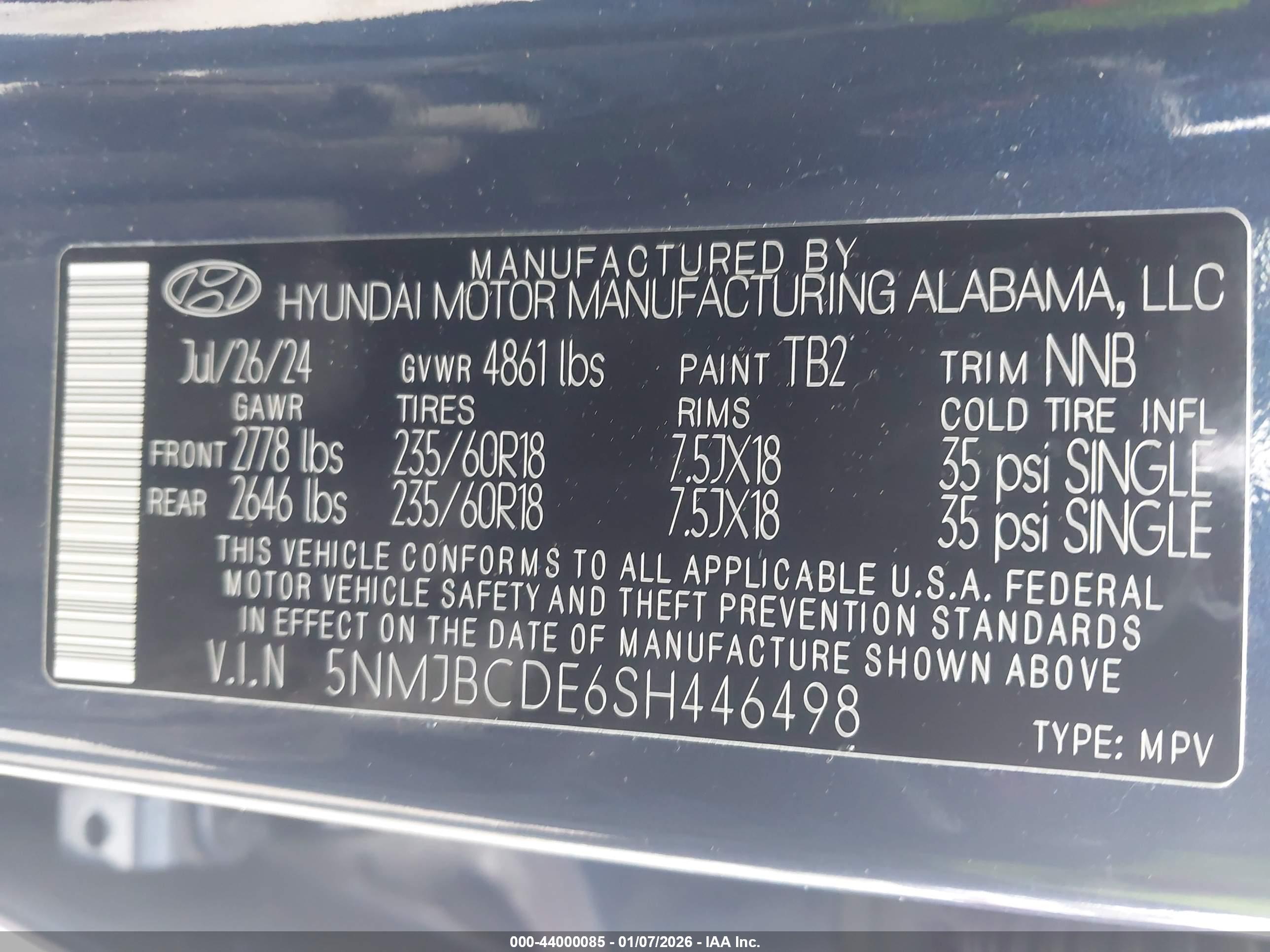 HYUNDAI TUCSON image 9