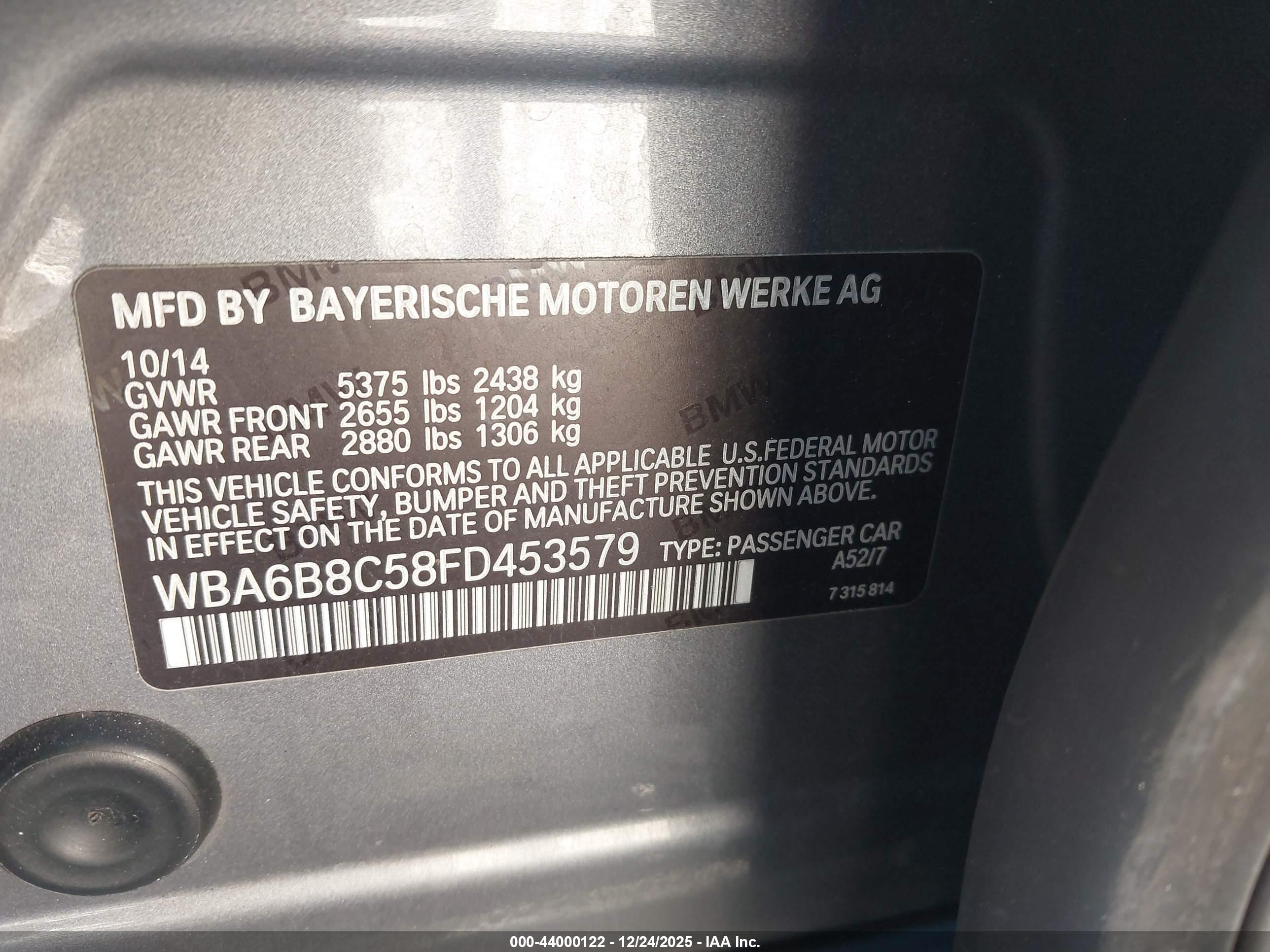 BMW 640I image 9