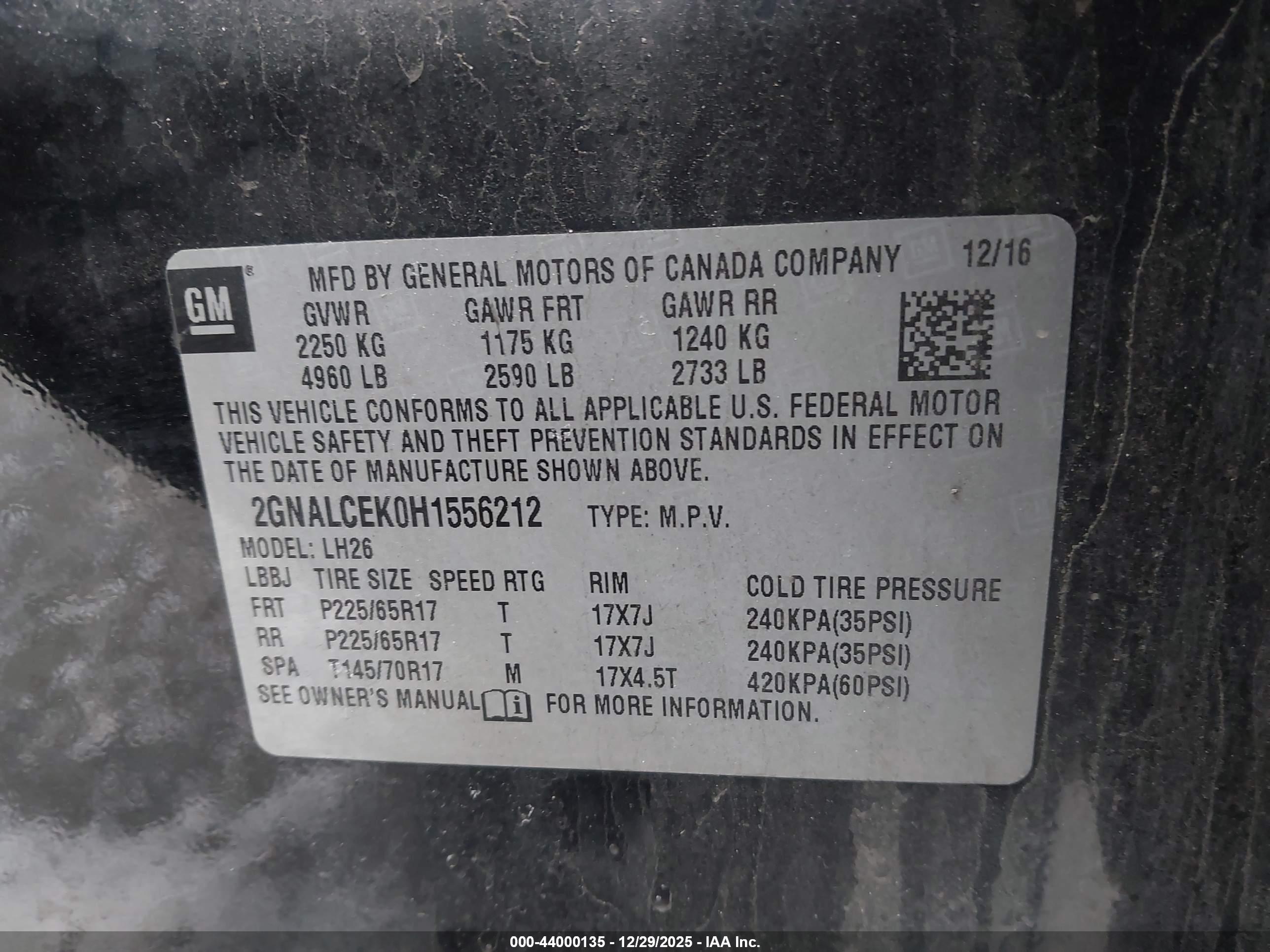 CHEVROLET EQUINOX image 9