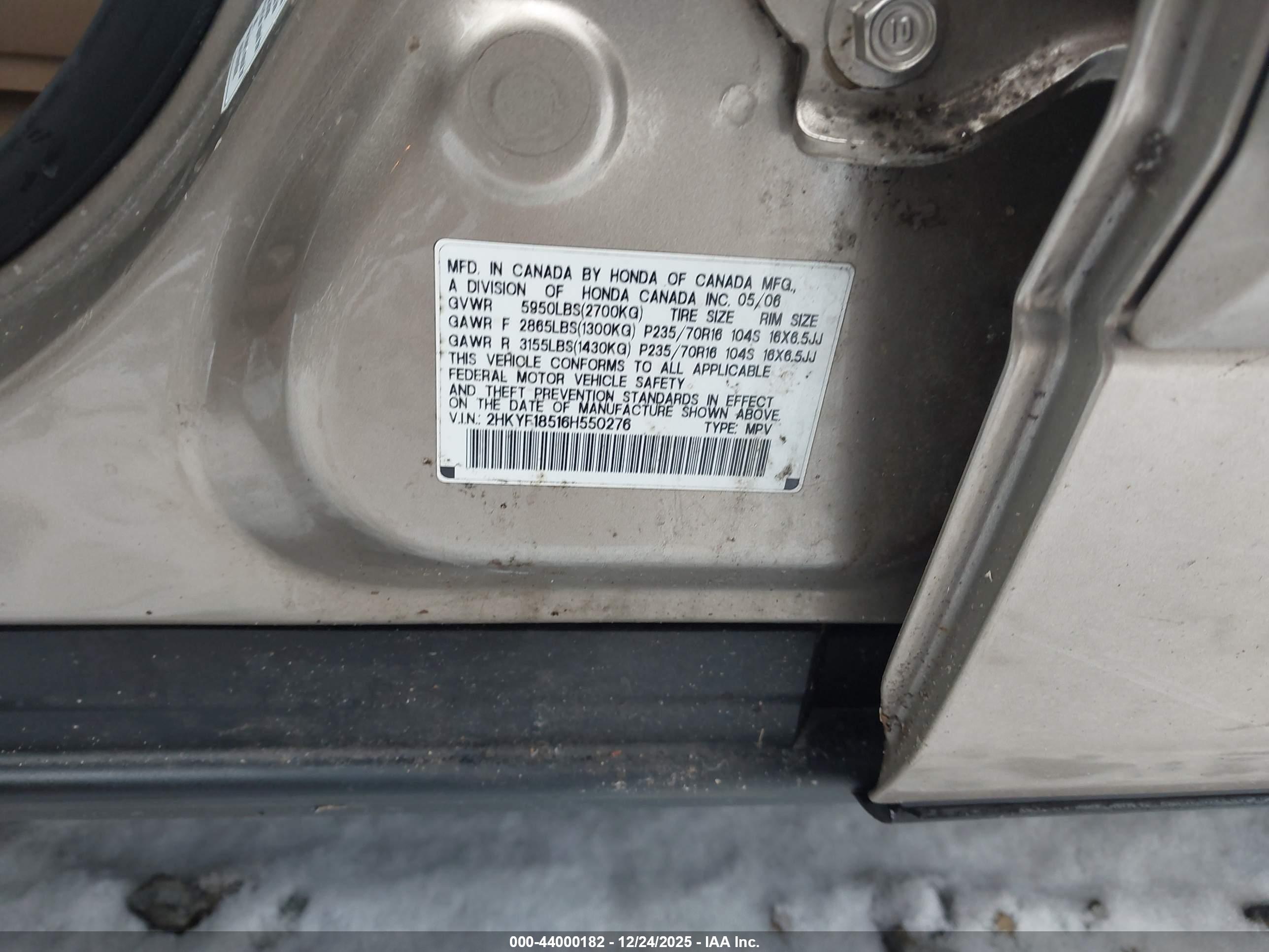 HONDA PILOT image 9