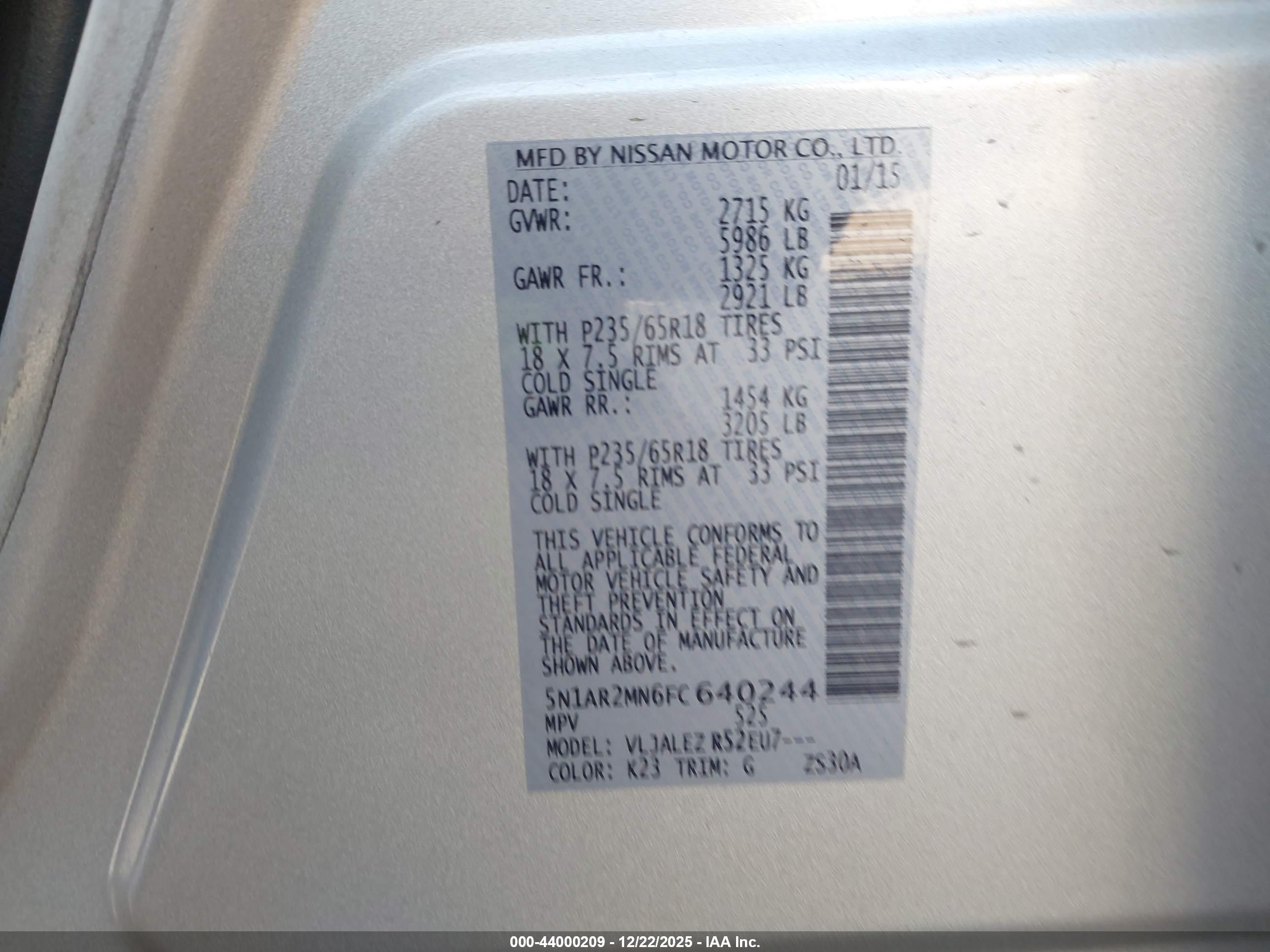 NISSAN PATHFINDER image 9
