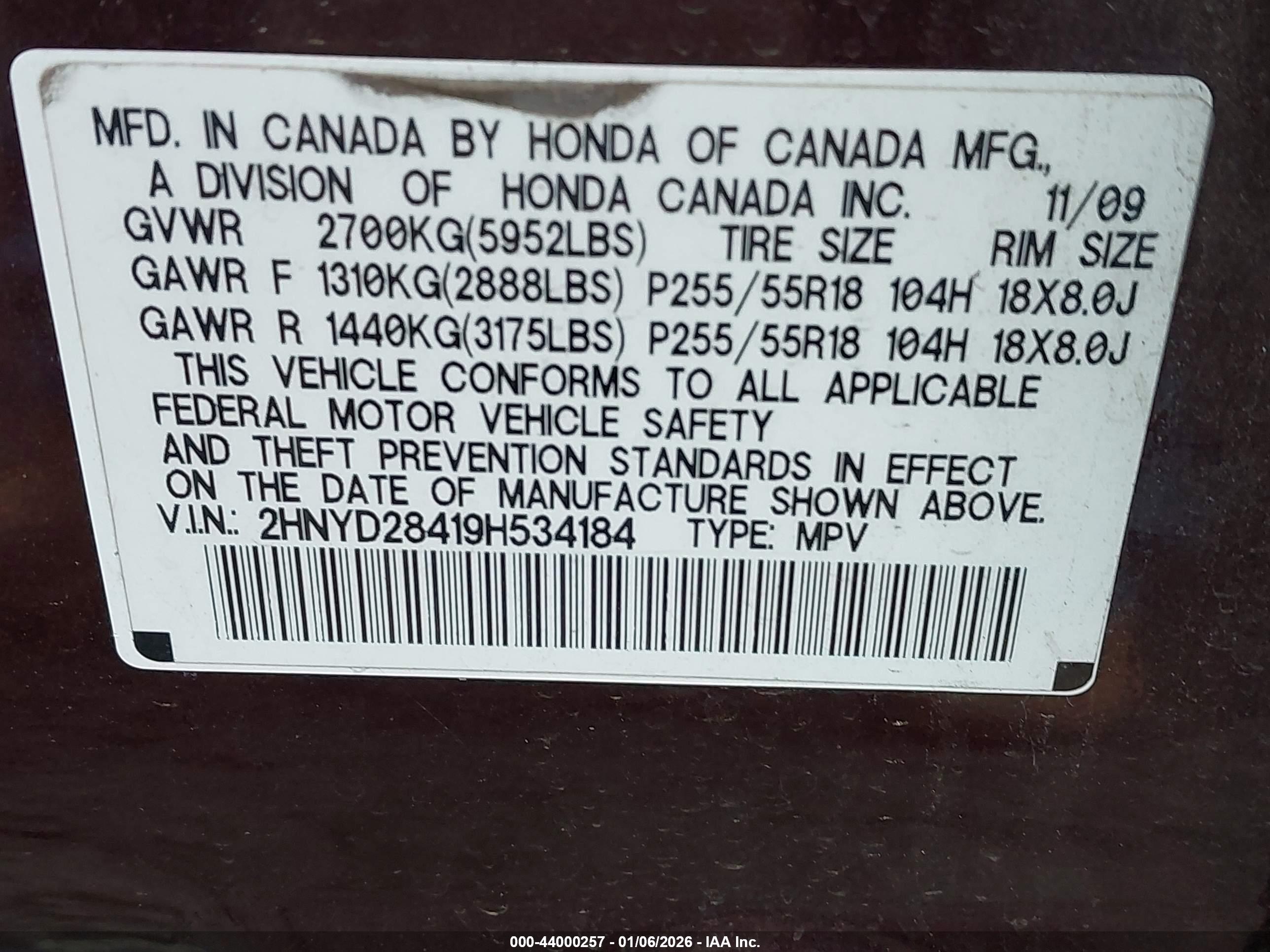 ACURA MDX image 9