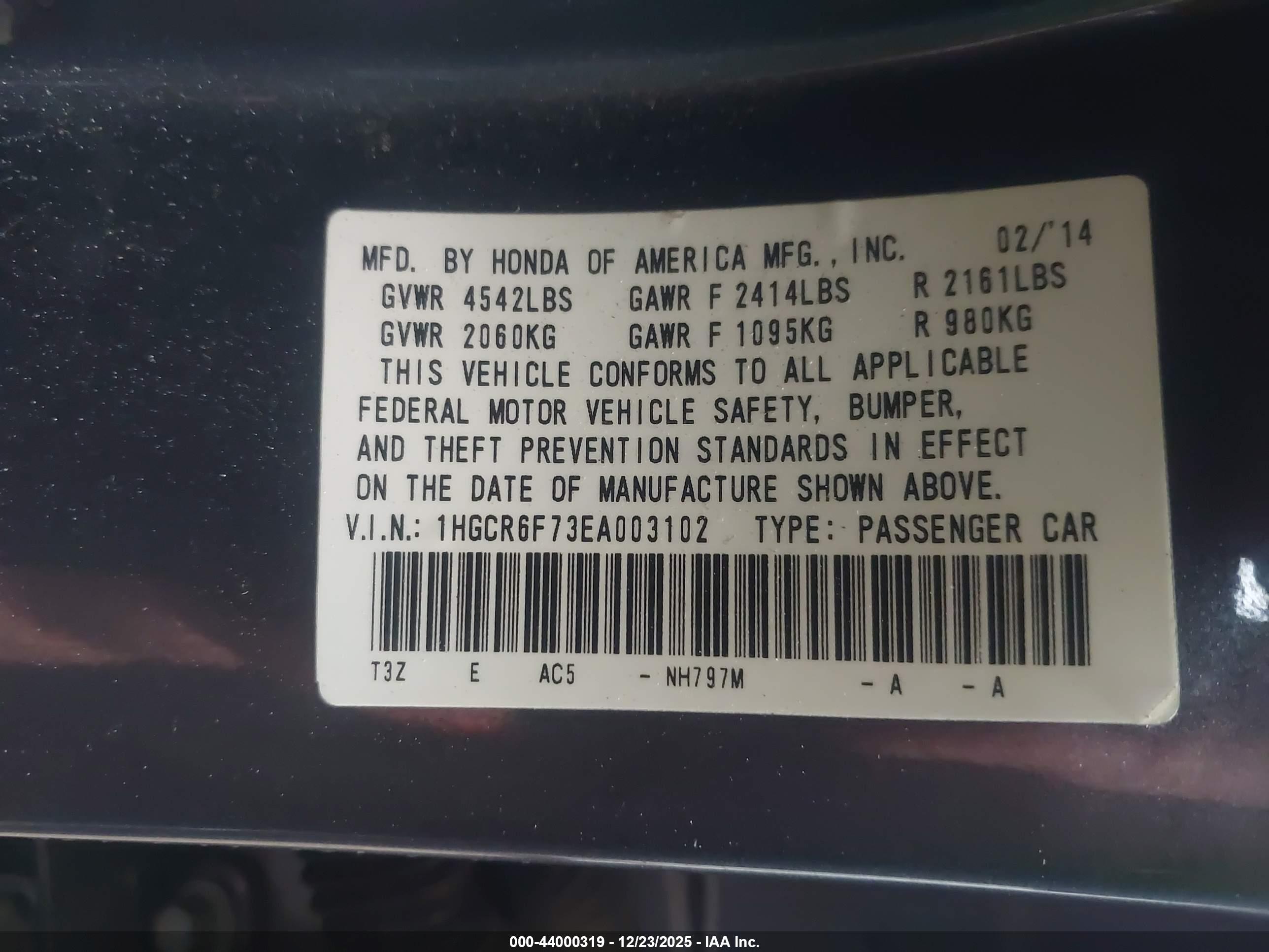 HONDA ACCORD image 9