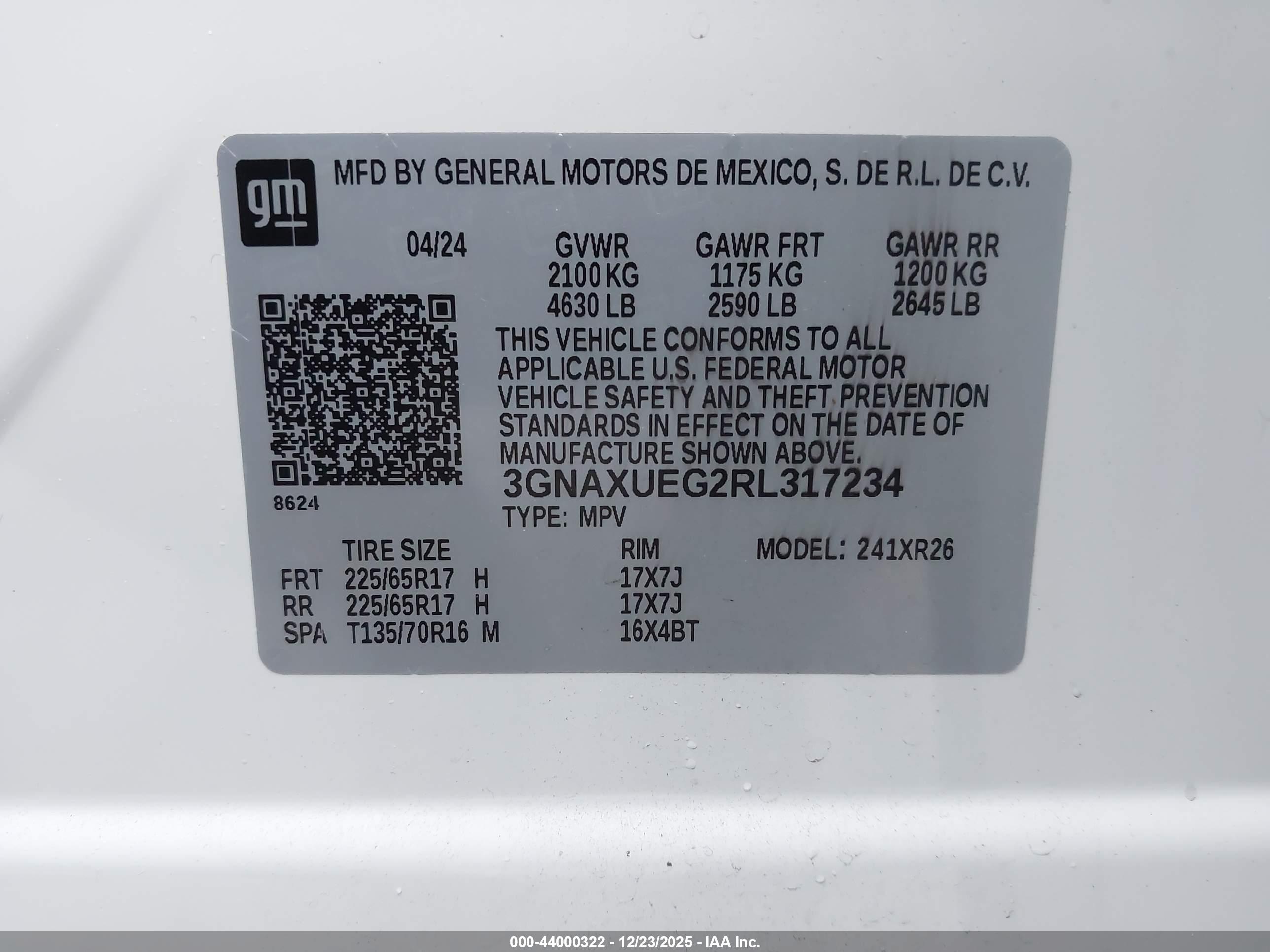 CHEVROLET EQUINOX image 9
