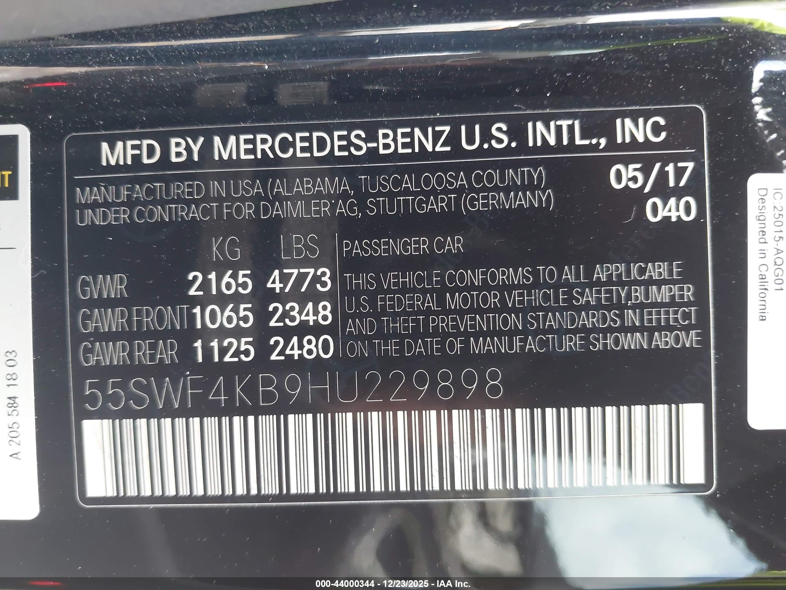 MERCEDES-BENZ C image 9