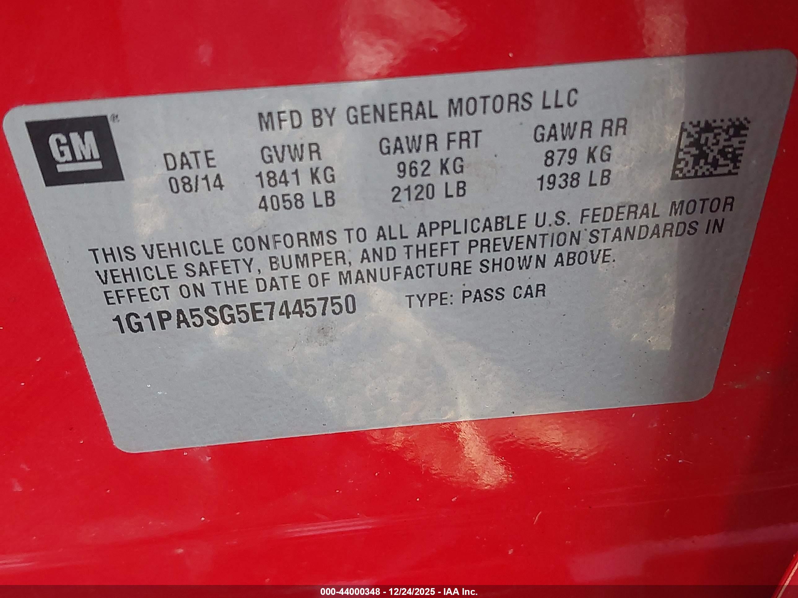 CHEVROLET CRUZE image 9