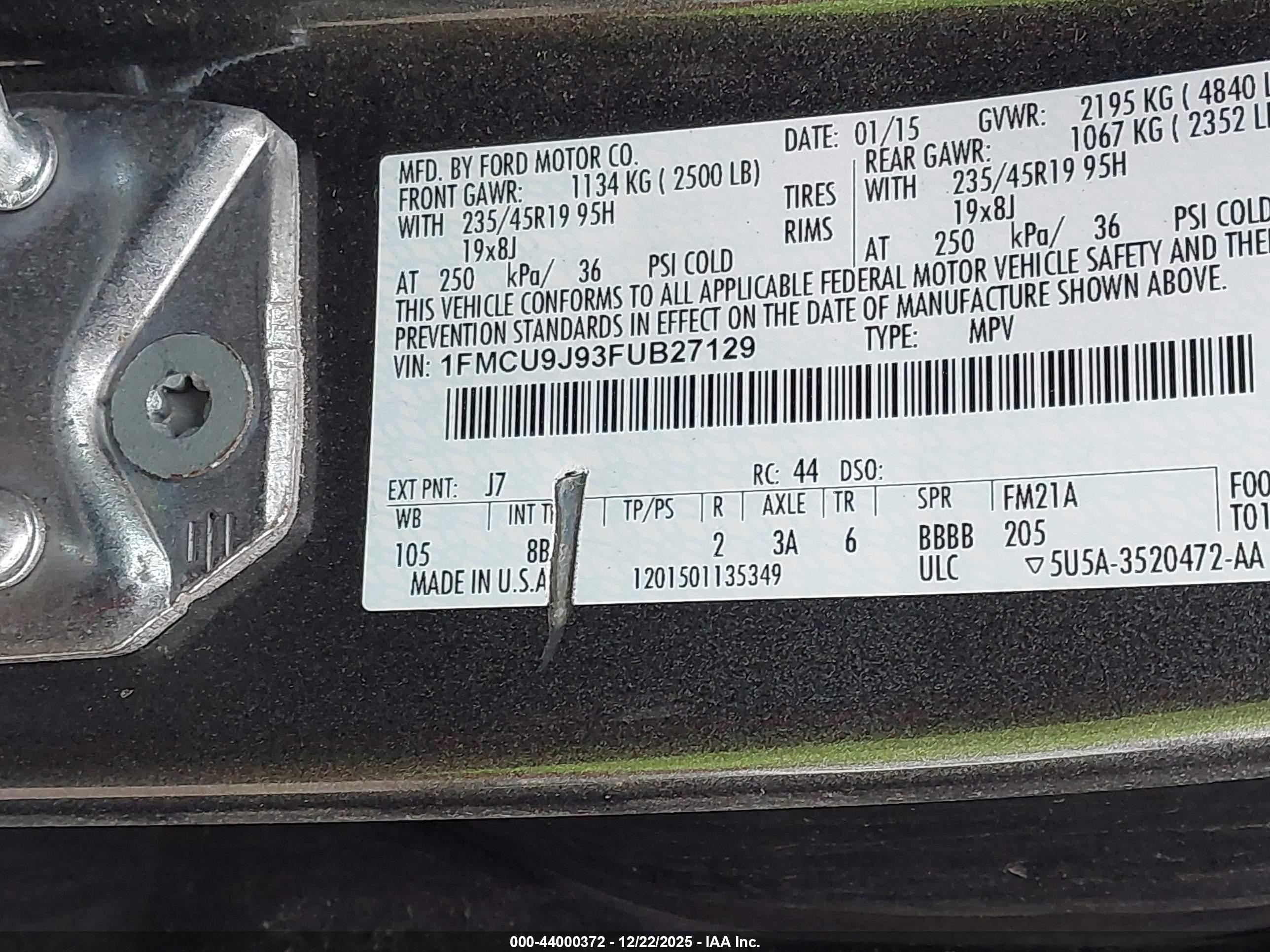 FORD ESCAPE image 9