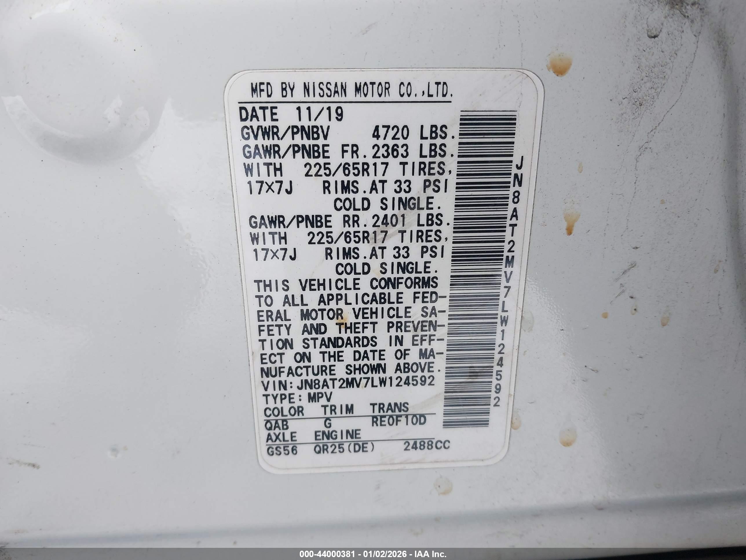 NISSAN ROGUE image 9