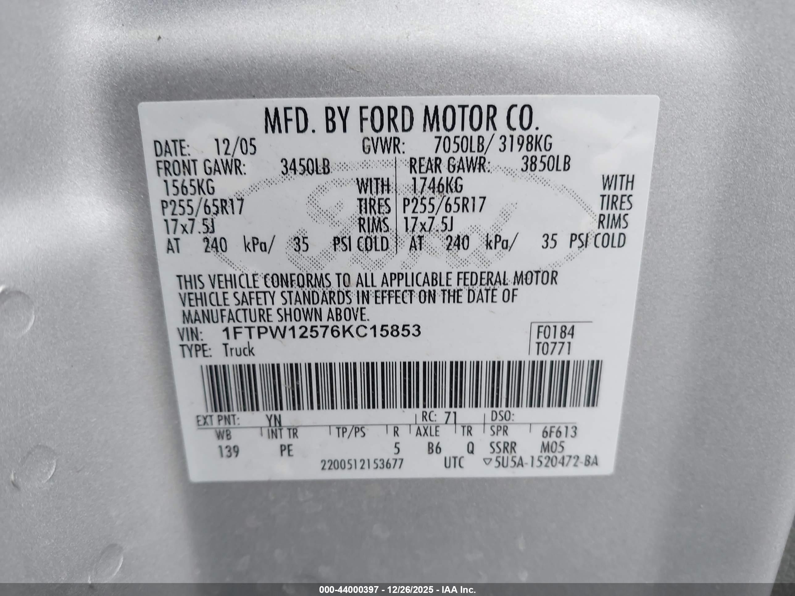FORD F-150 image 9