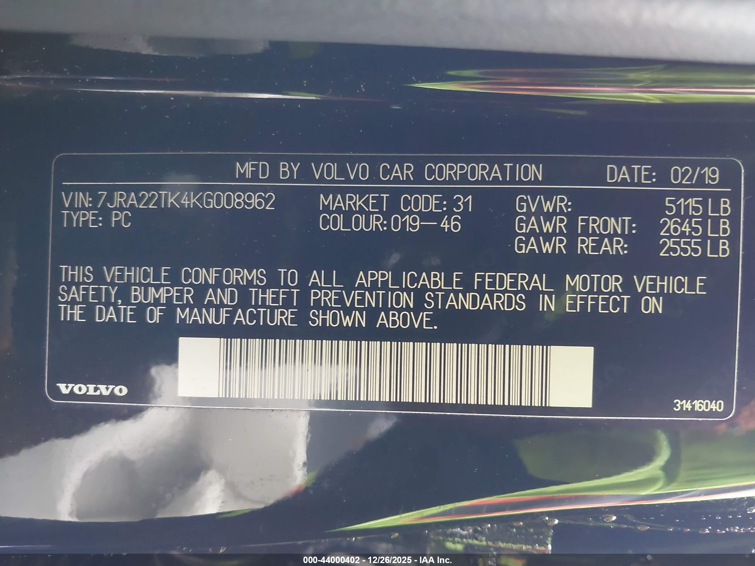 VOLVO S60 image 9