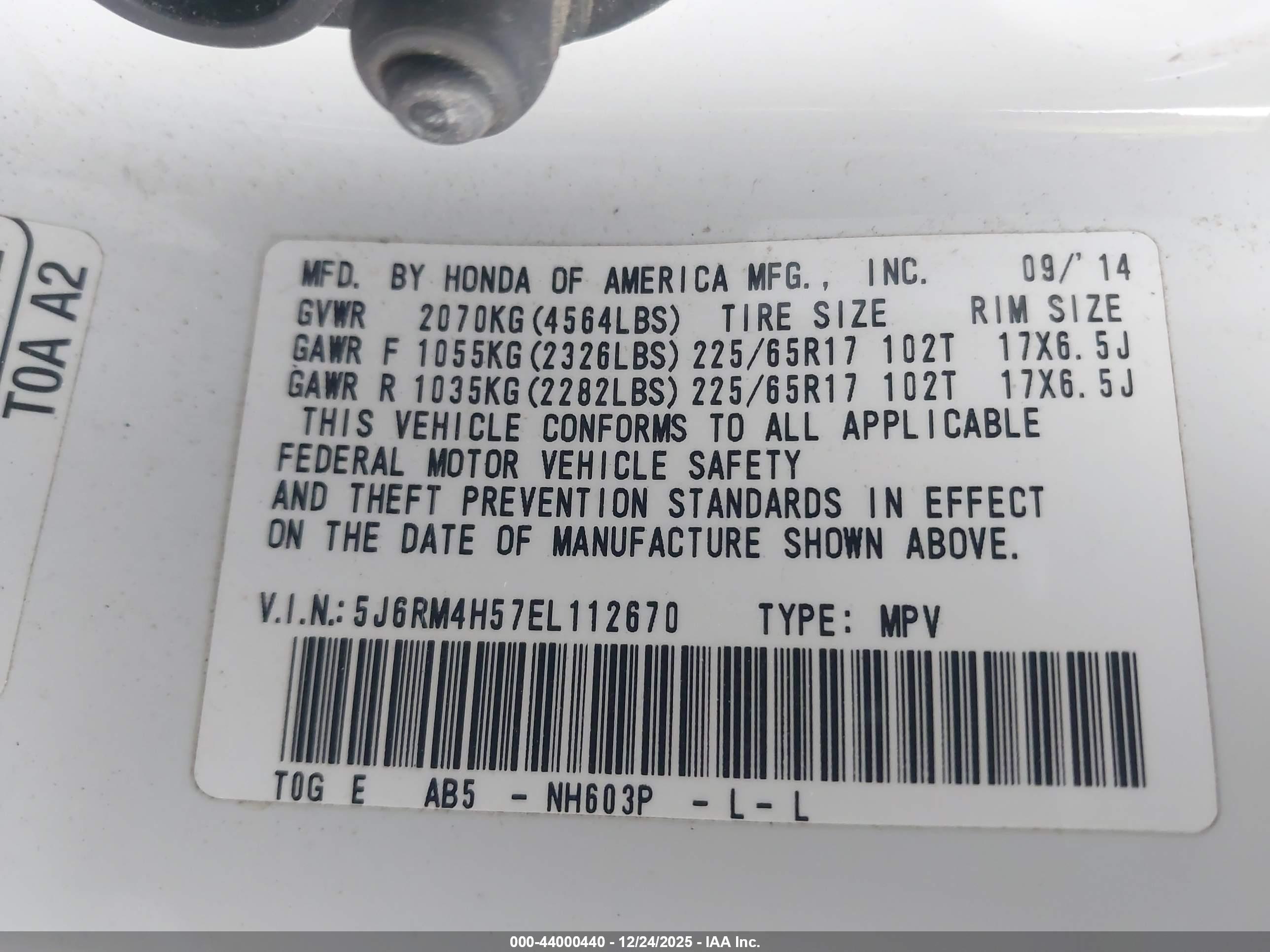 HONDA CR-V image 9