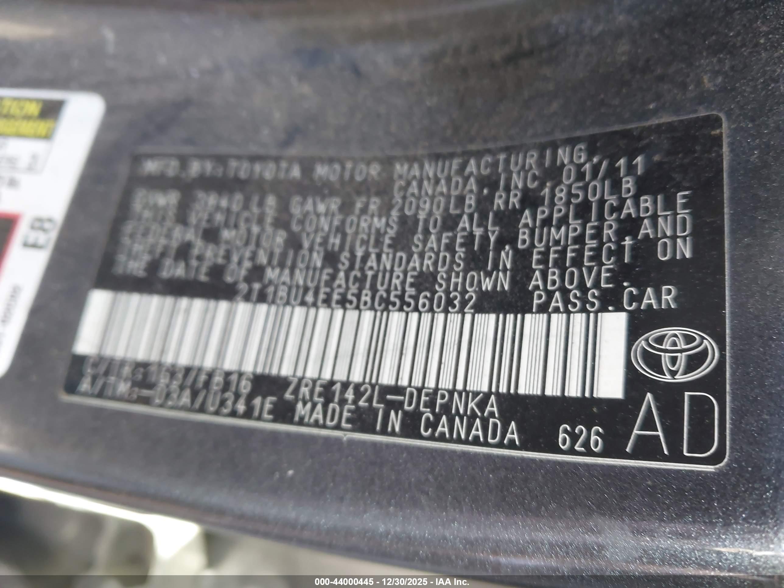 TOYOTA COROLLA image 9