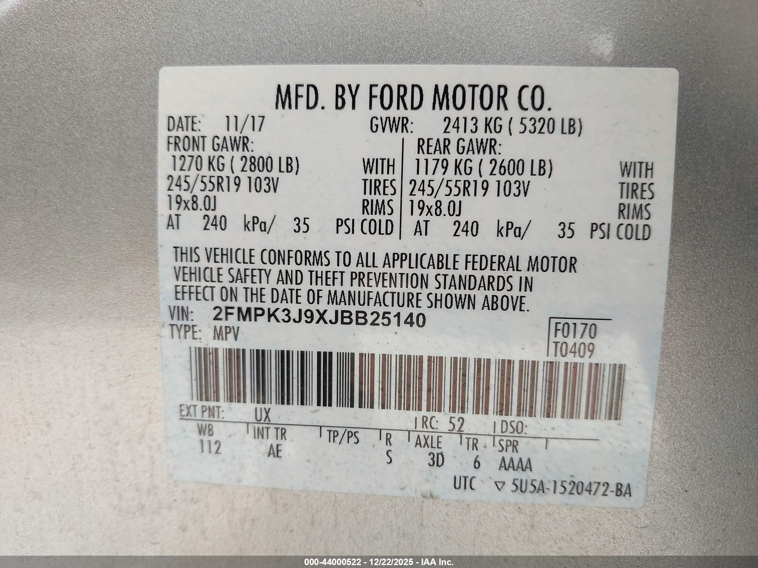 FORD EDGE image 9