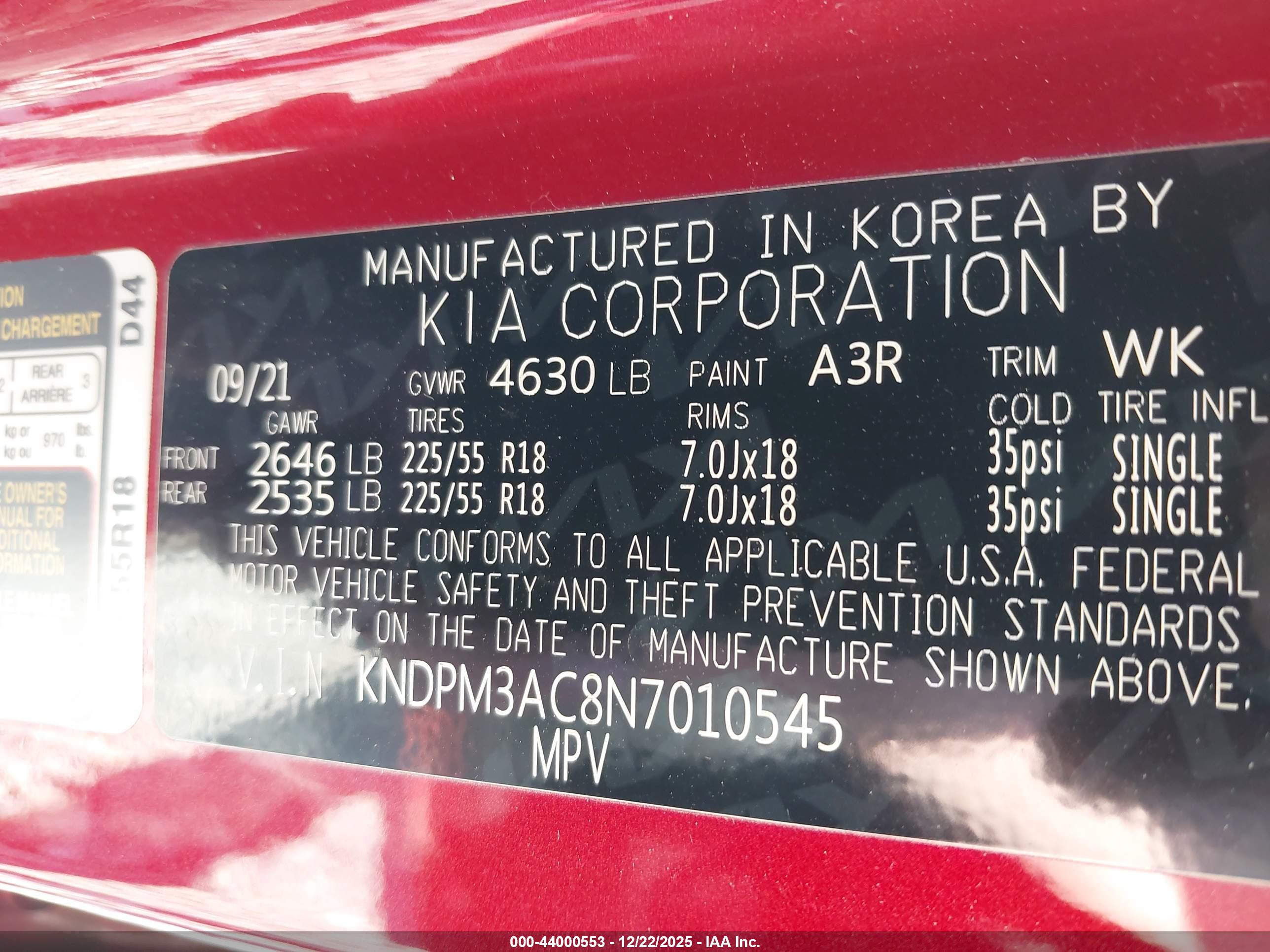 KIA SPORTAGE image 9