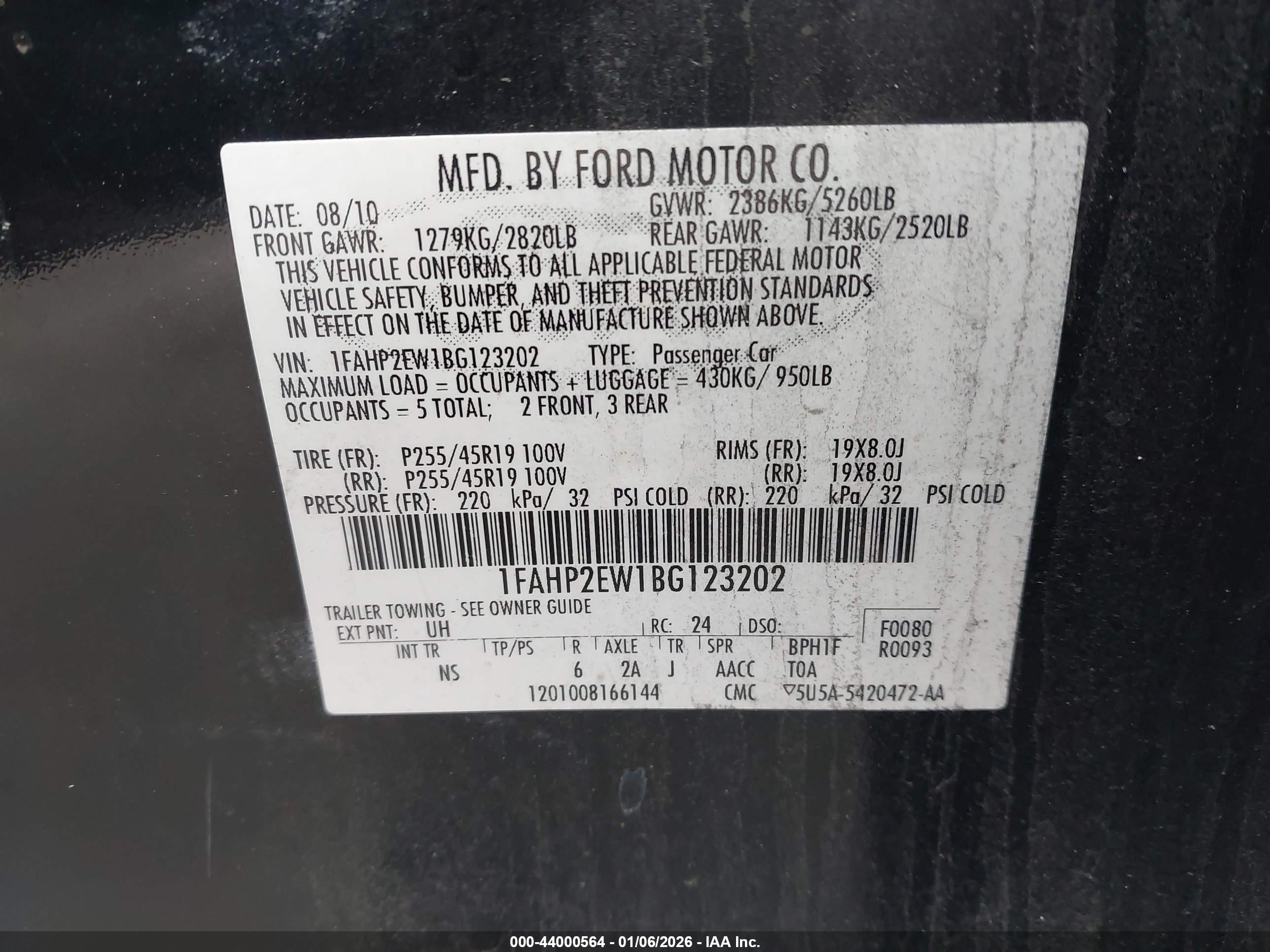 FORD TAURUS image 9