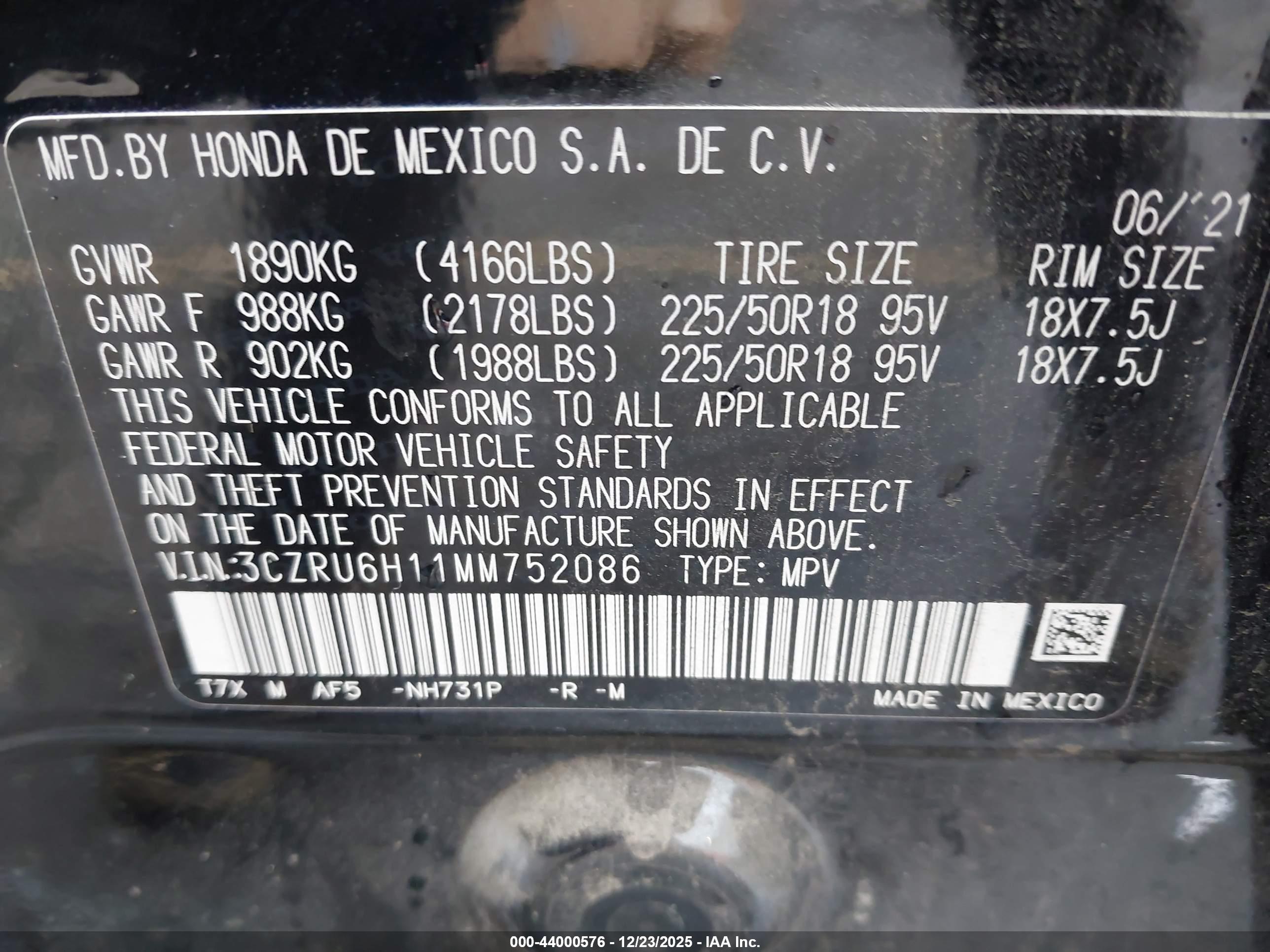 HONDA HR-V image 9