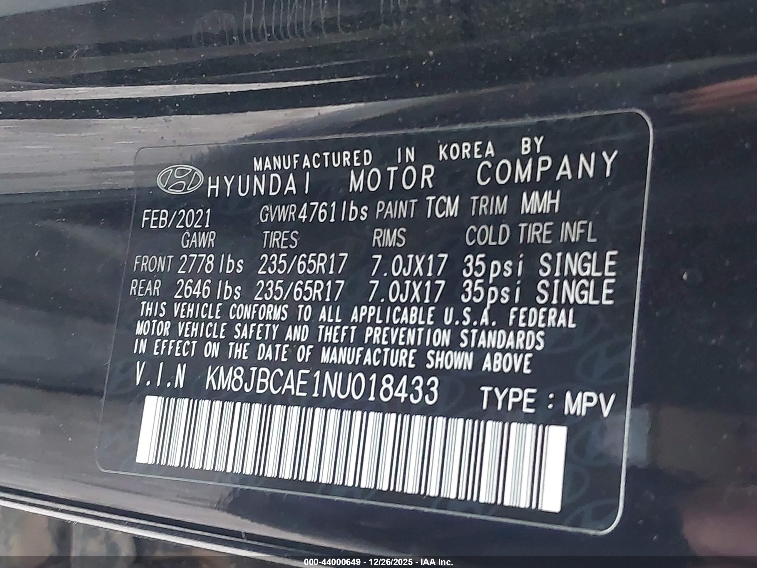 HYUNDAI TUCSON image 9