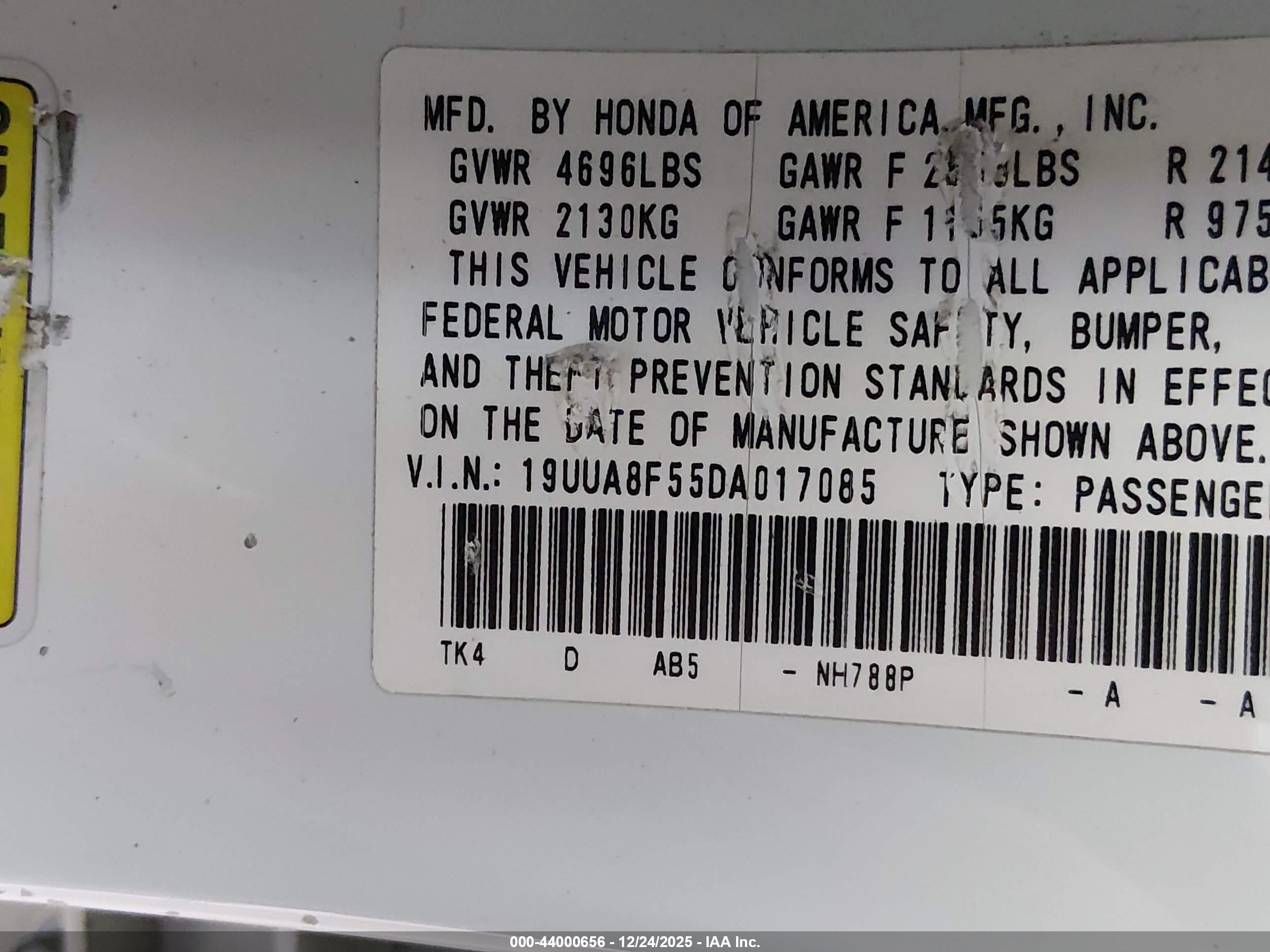 ACURA TL image 9