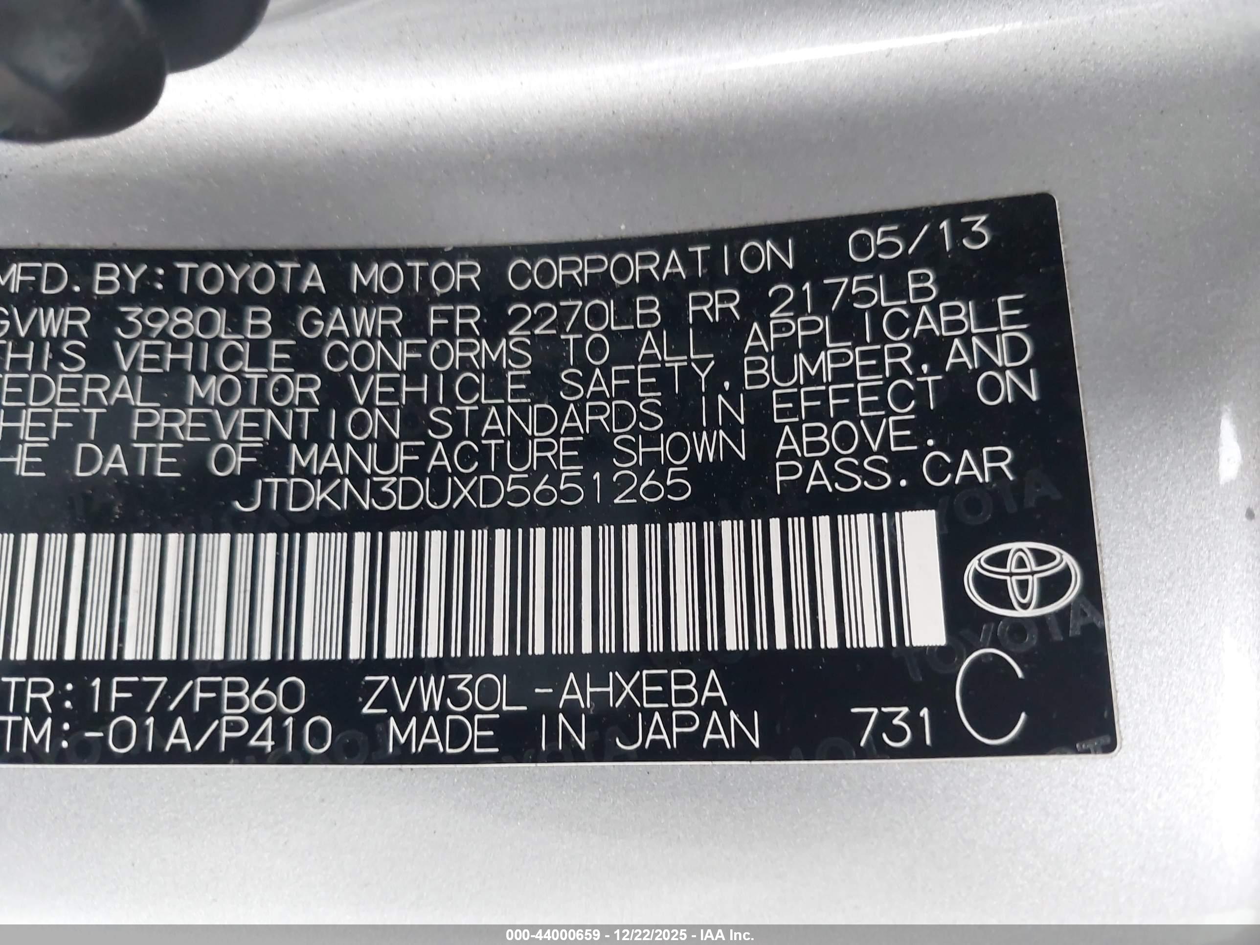 TOYOTA PRIUS image 9