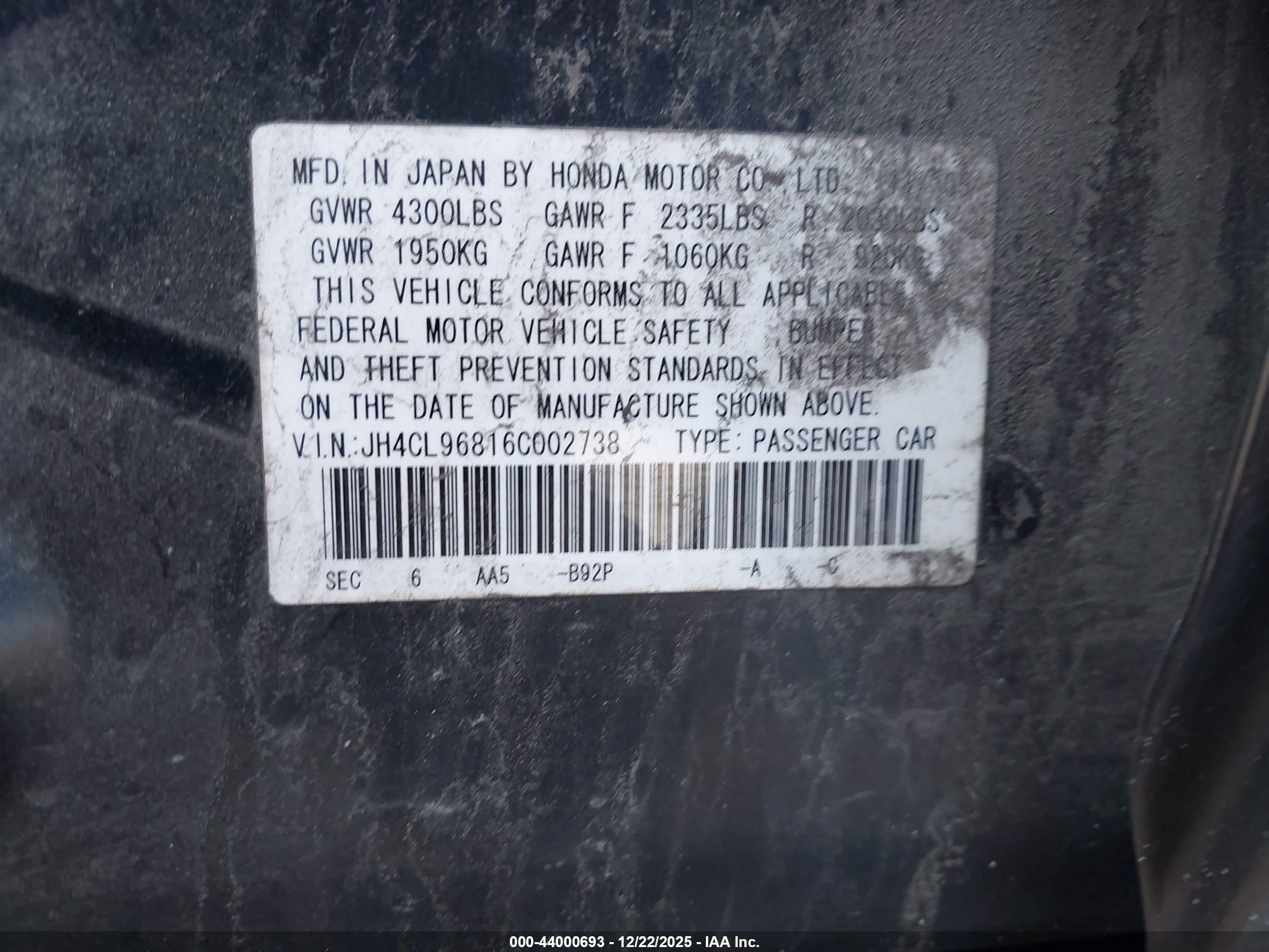 ACURA TSX image 9