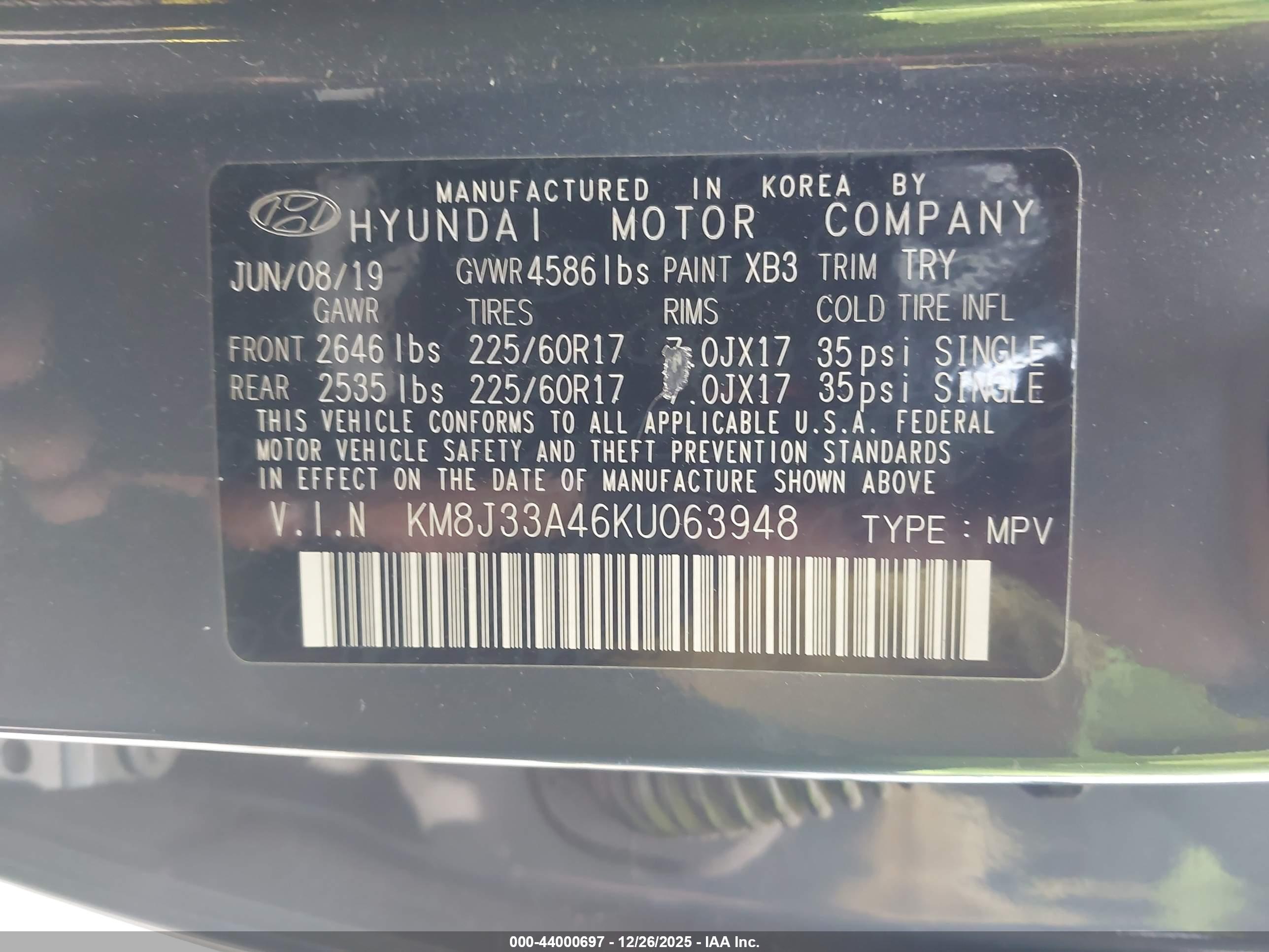HYUNDAI TUCSON image 9