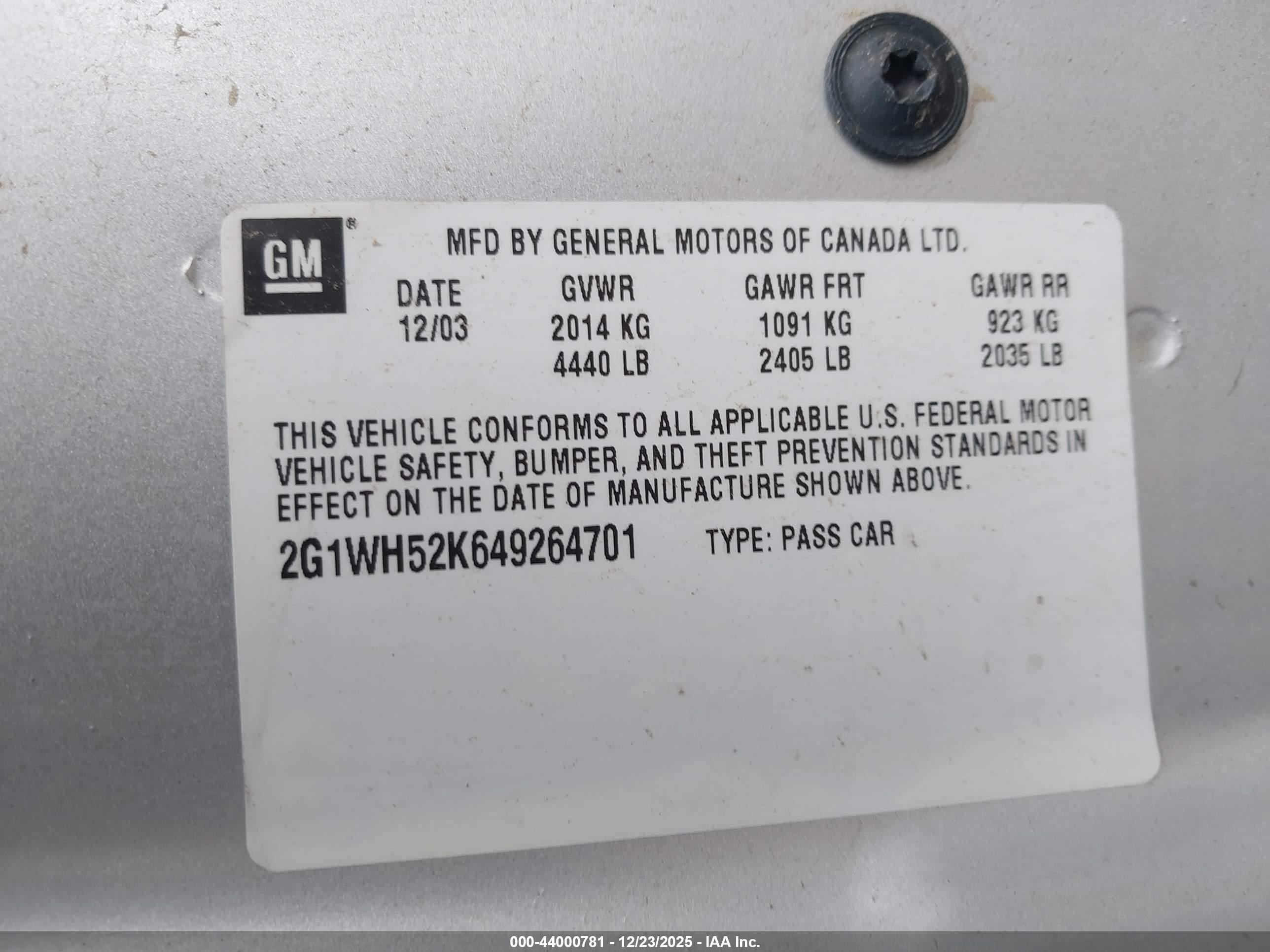 CHEVROLET IMPALA image 9