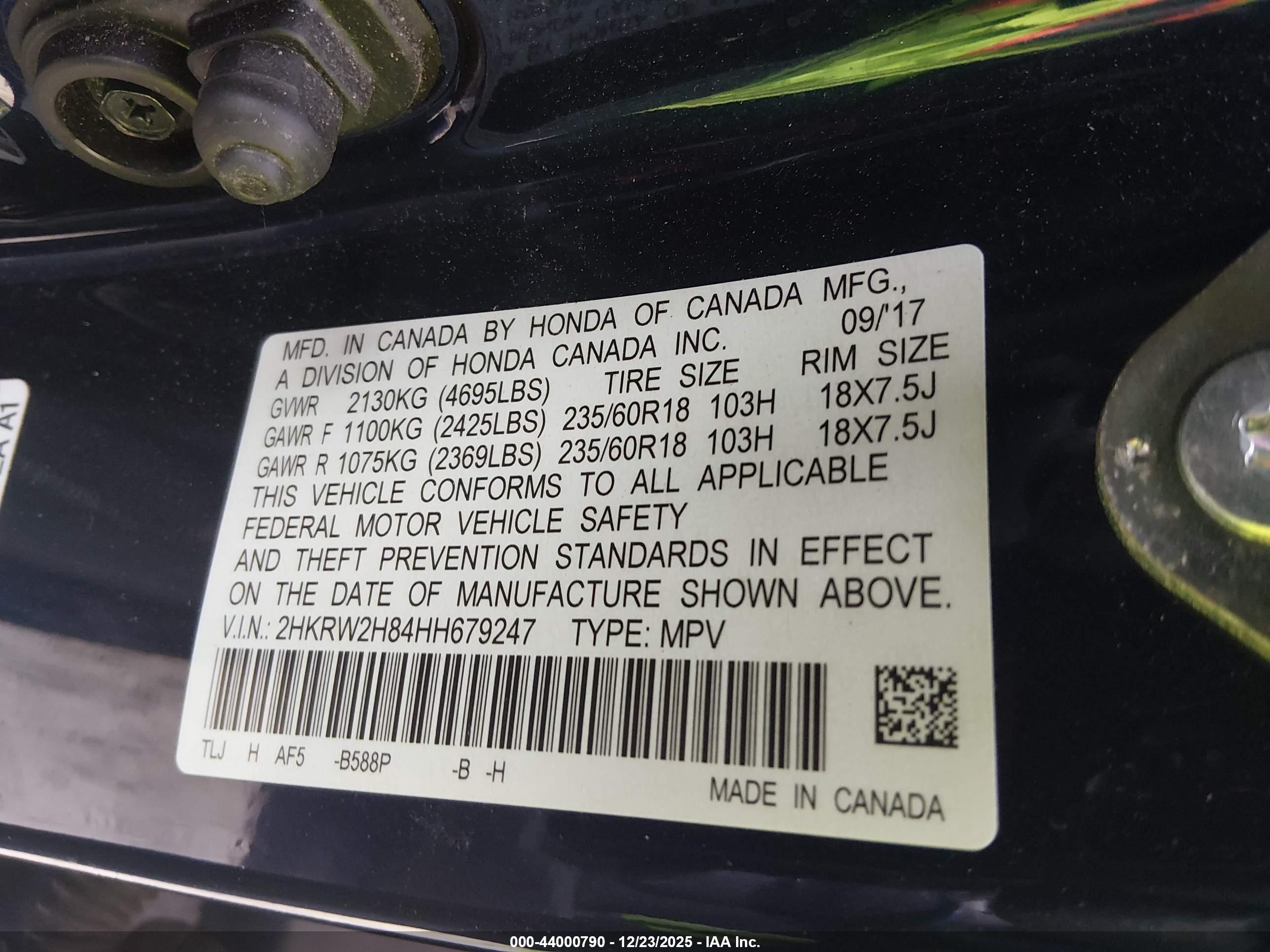 HONDA CR-V image 9