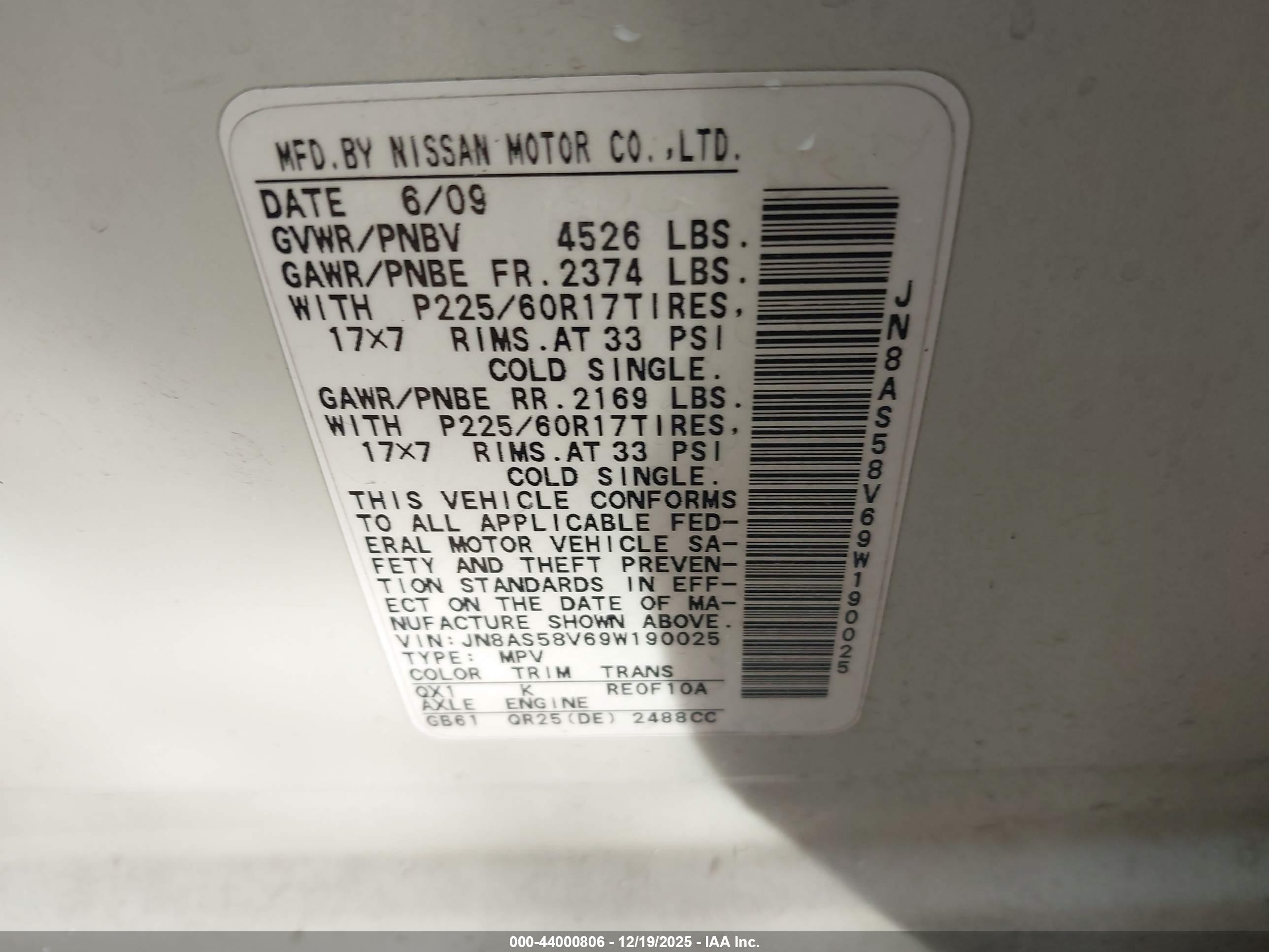NISSAN ROGUE image 9