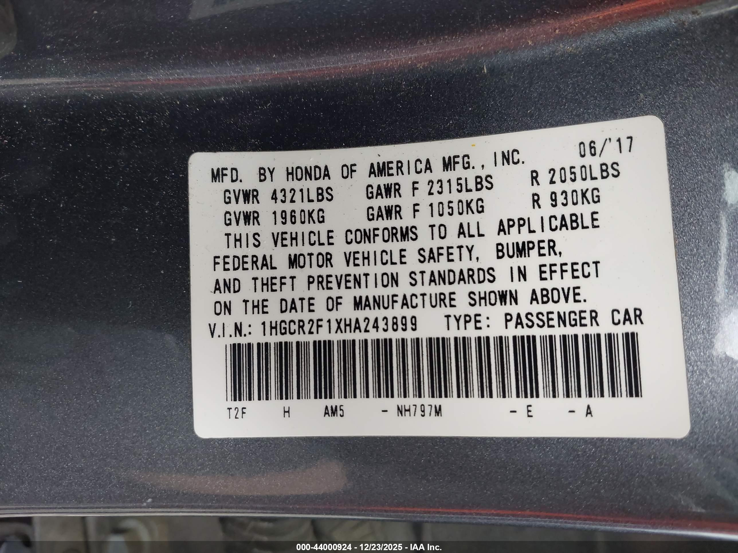 HONDA ACCORD image 9