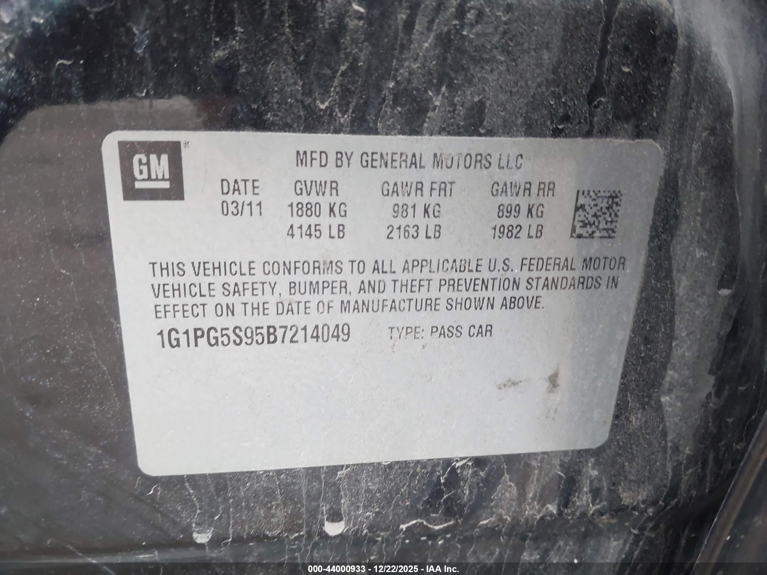 CHEVROLET CRUZE image 9