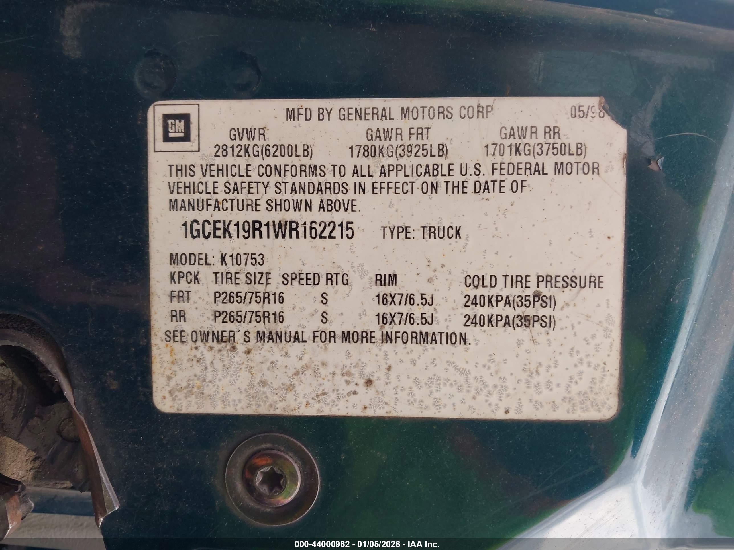 CHEVROLET K1500 image 9