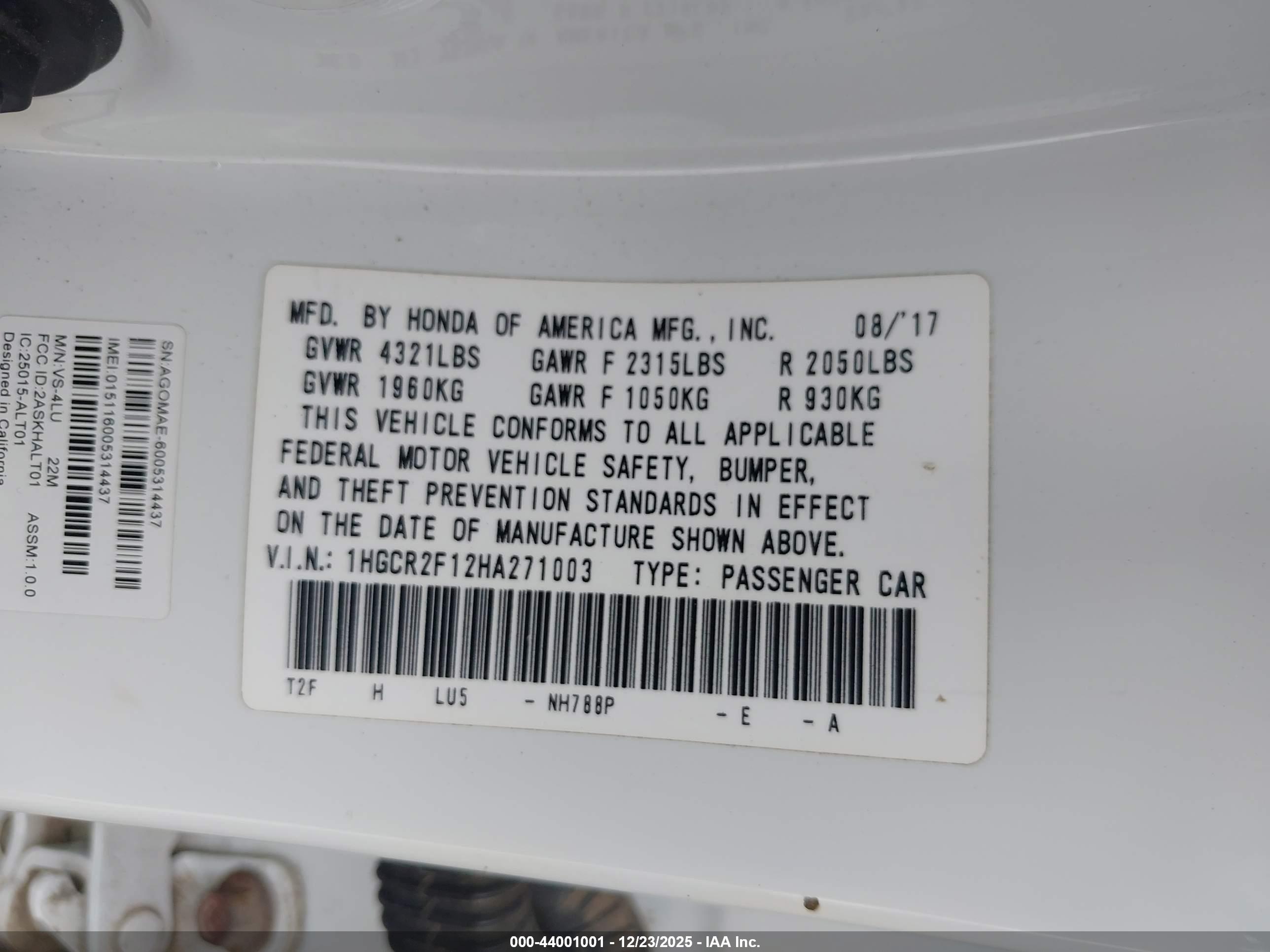HONDA ACCORD image 9