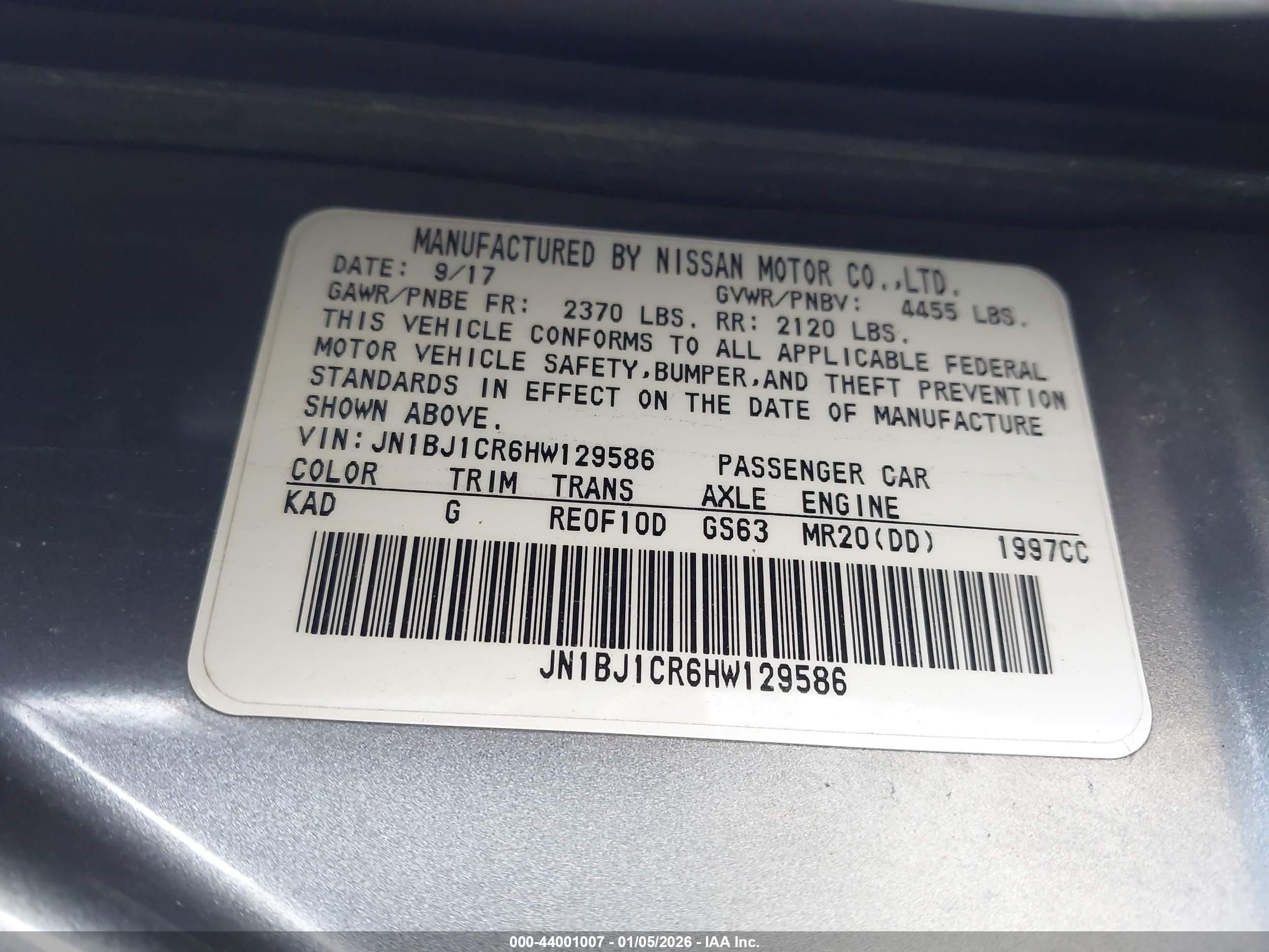 NISSAN ROGUE image 9