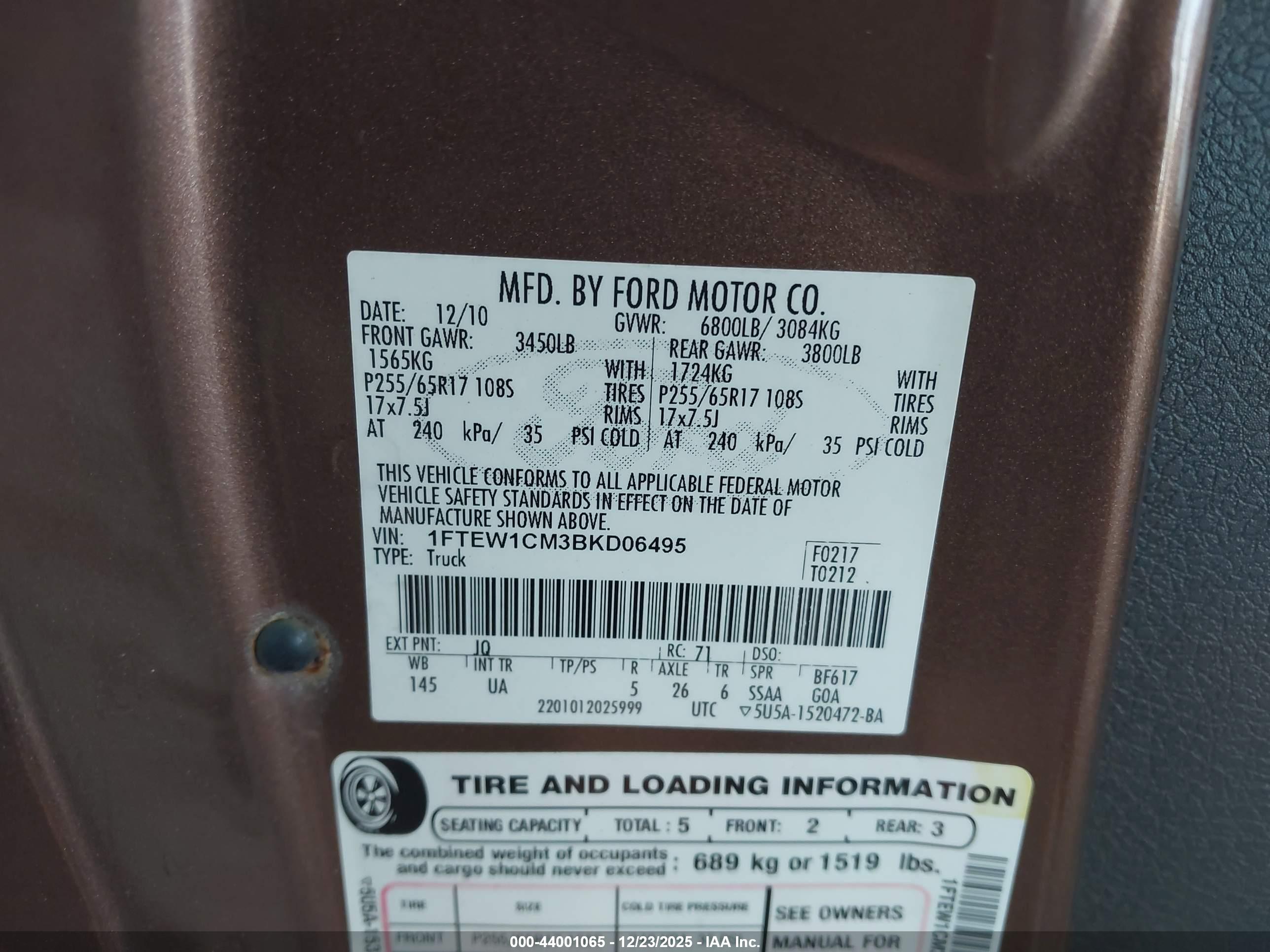 FORD F150 image 9