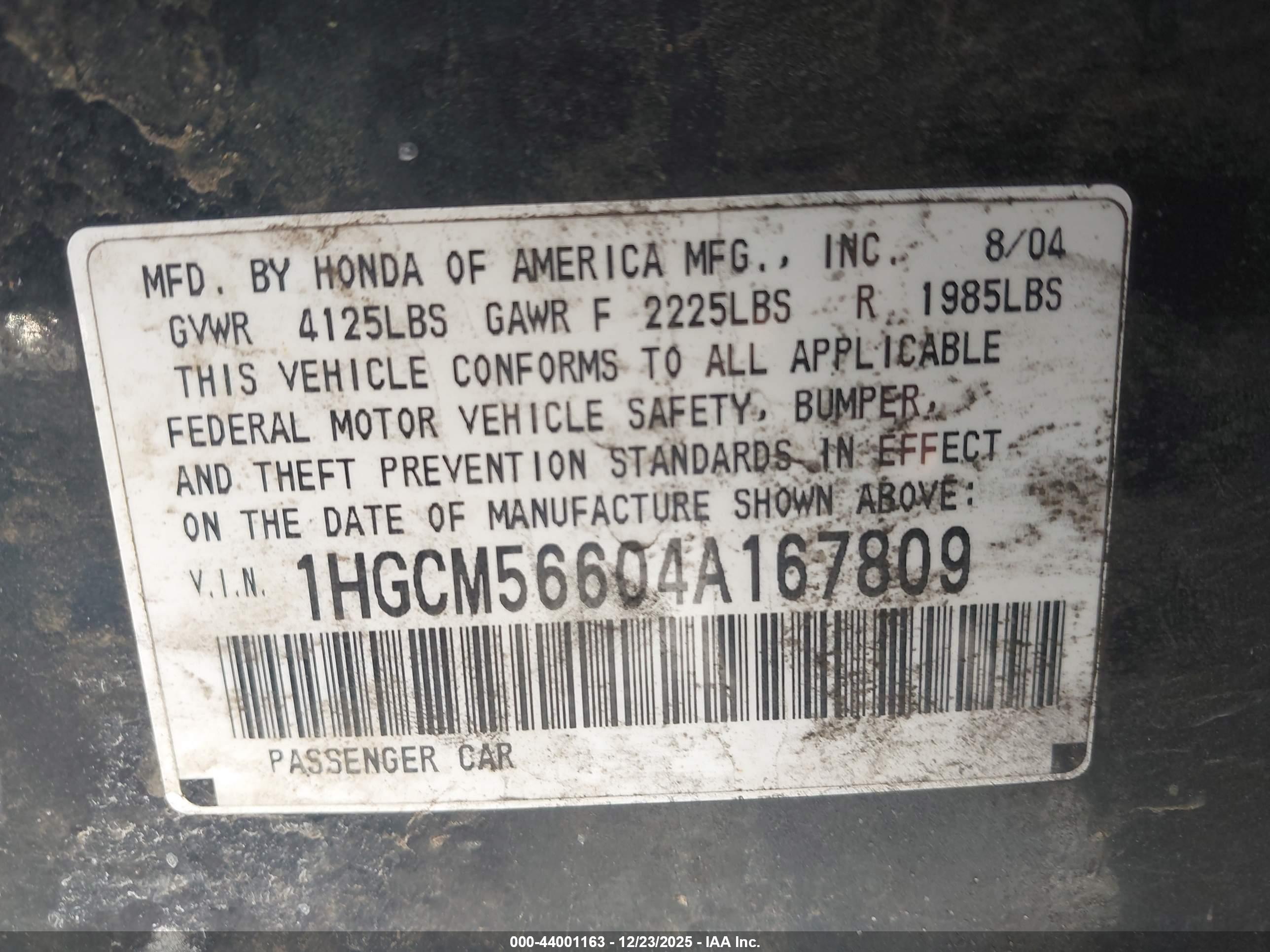 HONDA ACCORD image 9