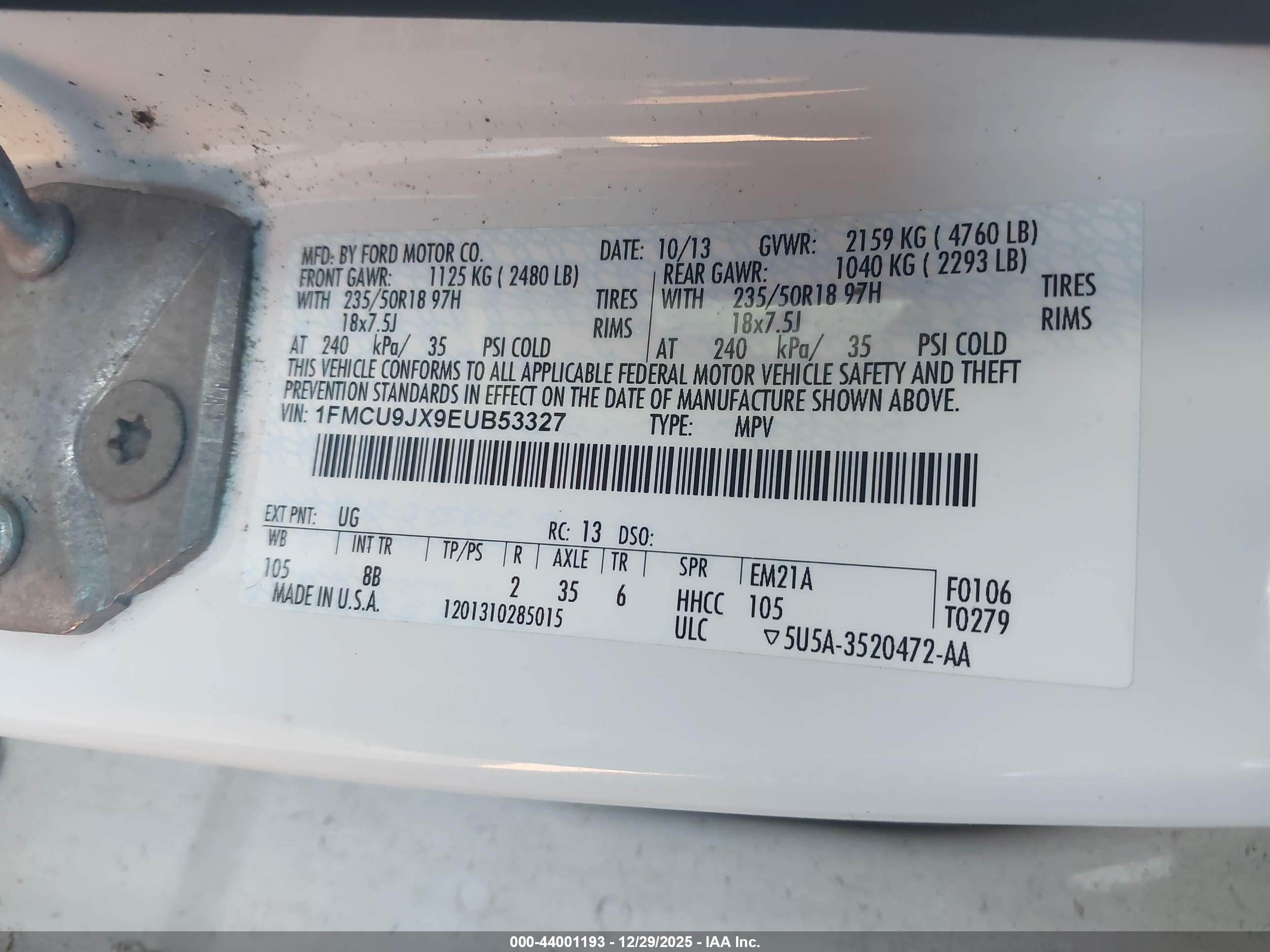 FORD ESCAPE image 9