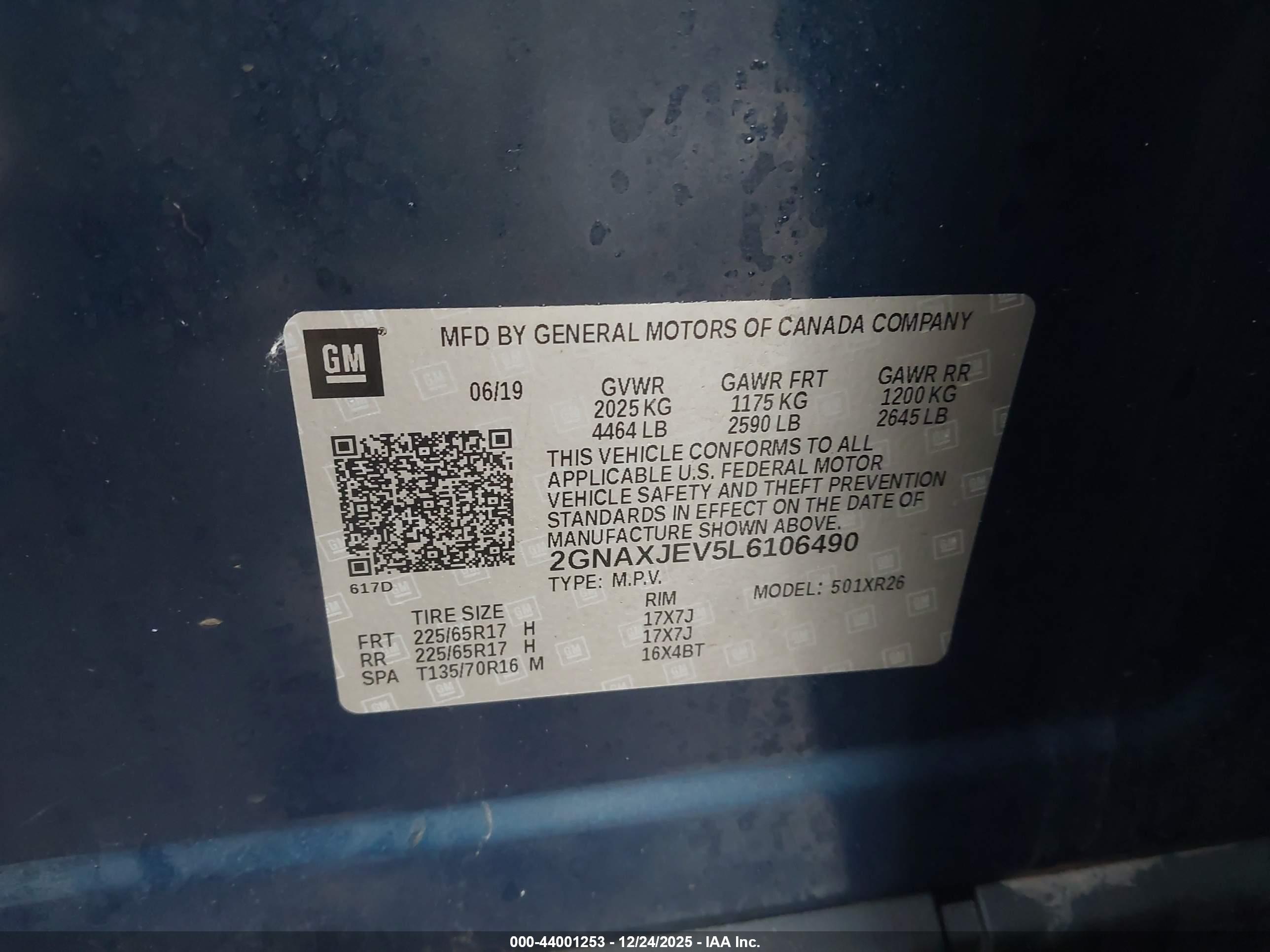 CHEVROLET EQUINOX image 9