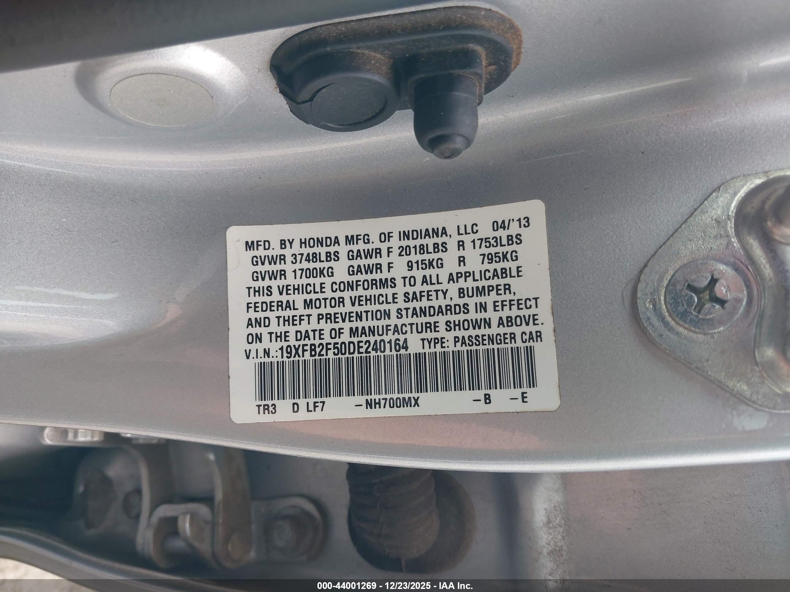 HONDA CIVIC image 9