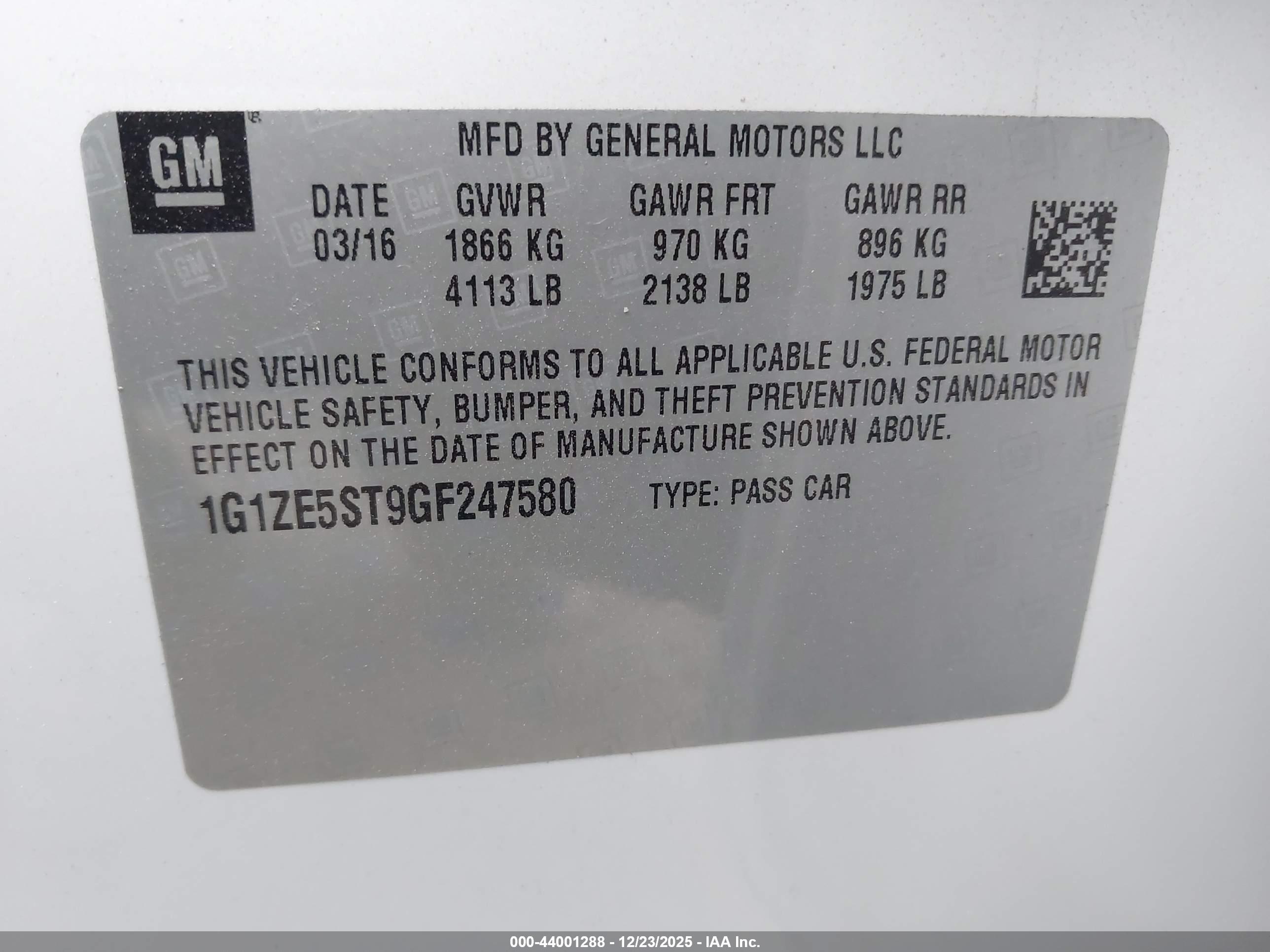 CHEVROLET MALIBU image 9