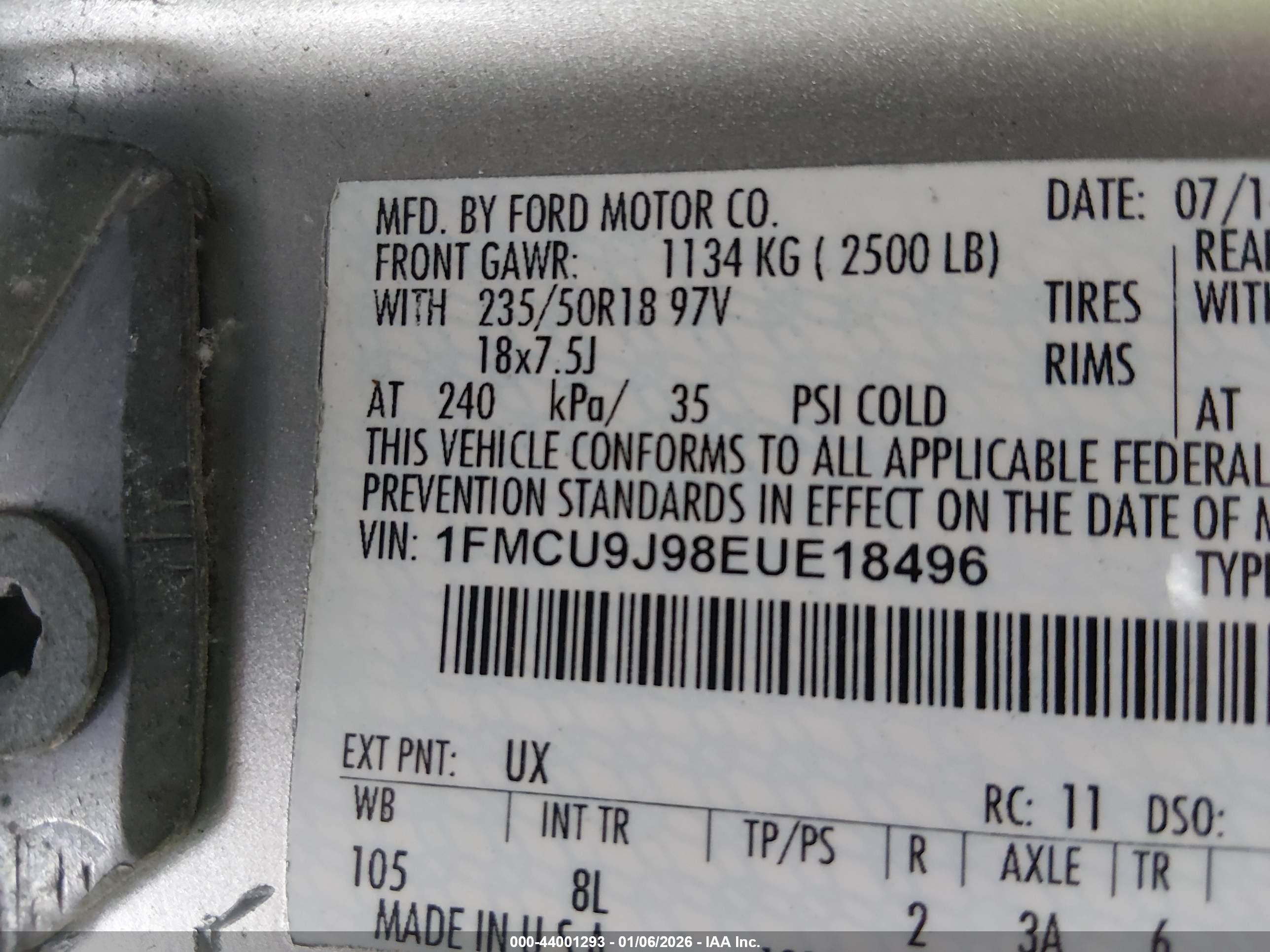 FORD ESCAPE image 9