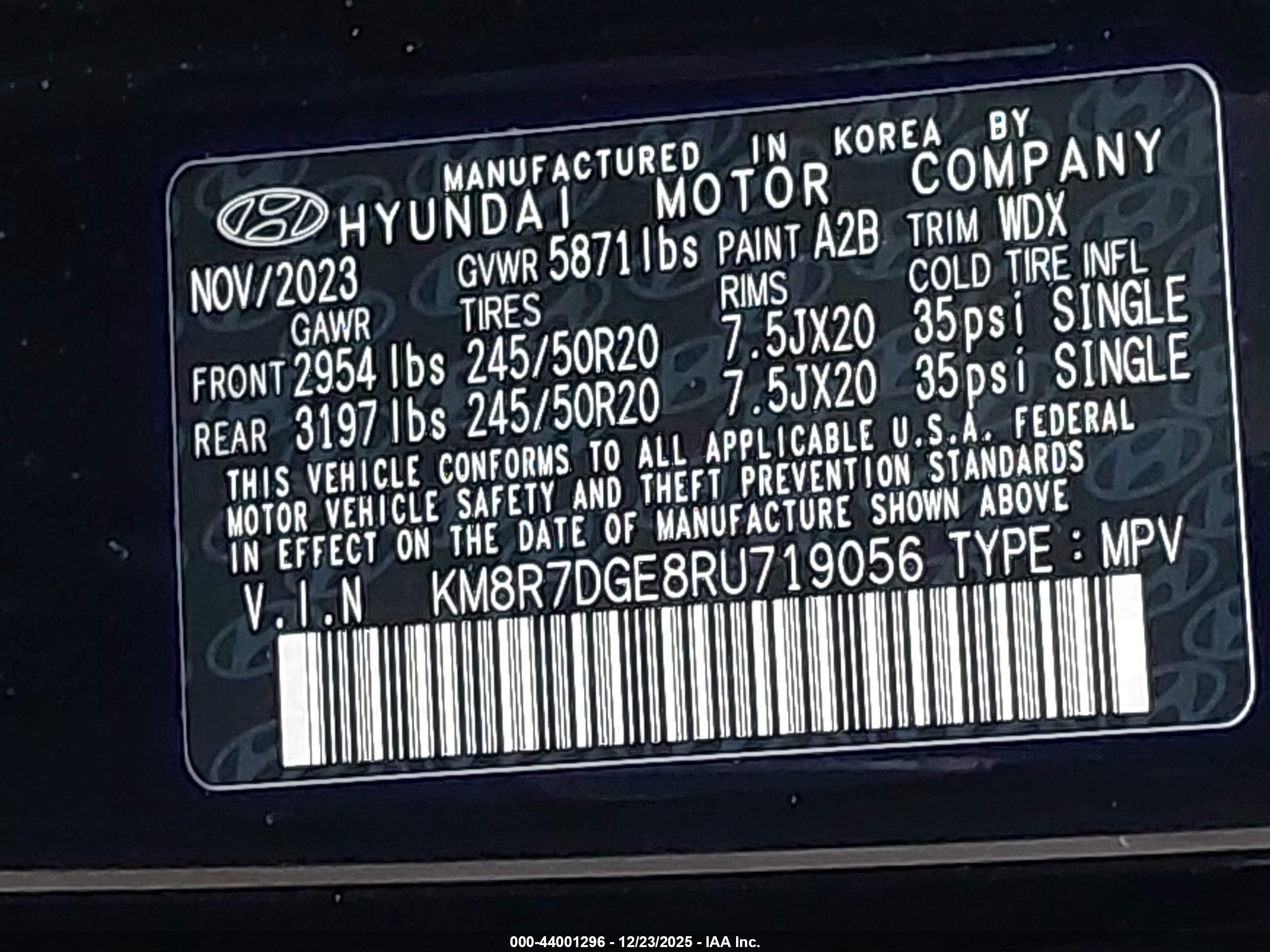 HYUNDAI PALISADE image 9