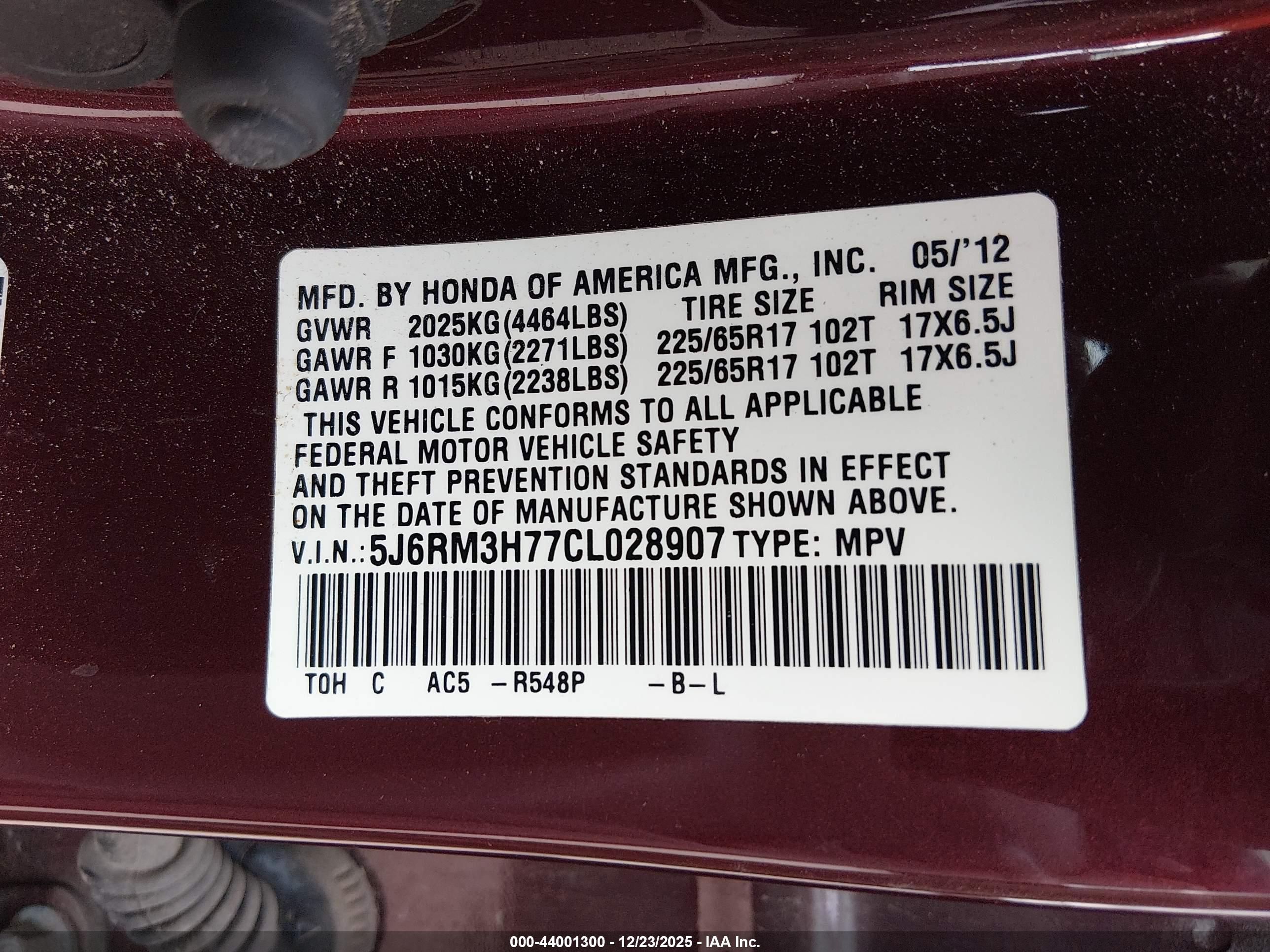 HONDA CR-V image 9
