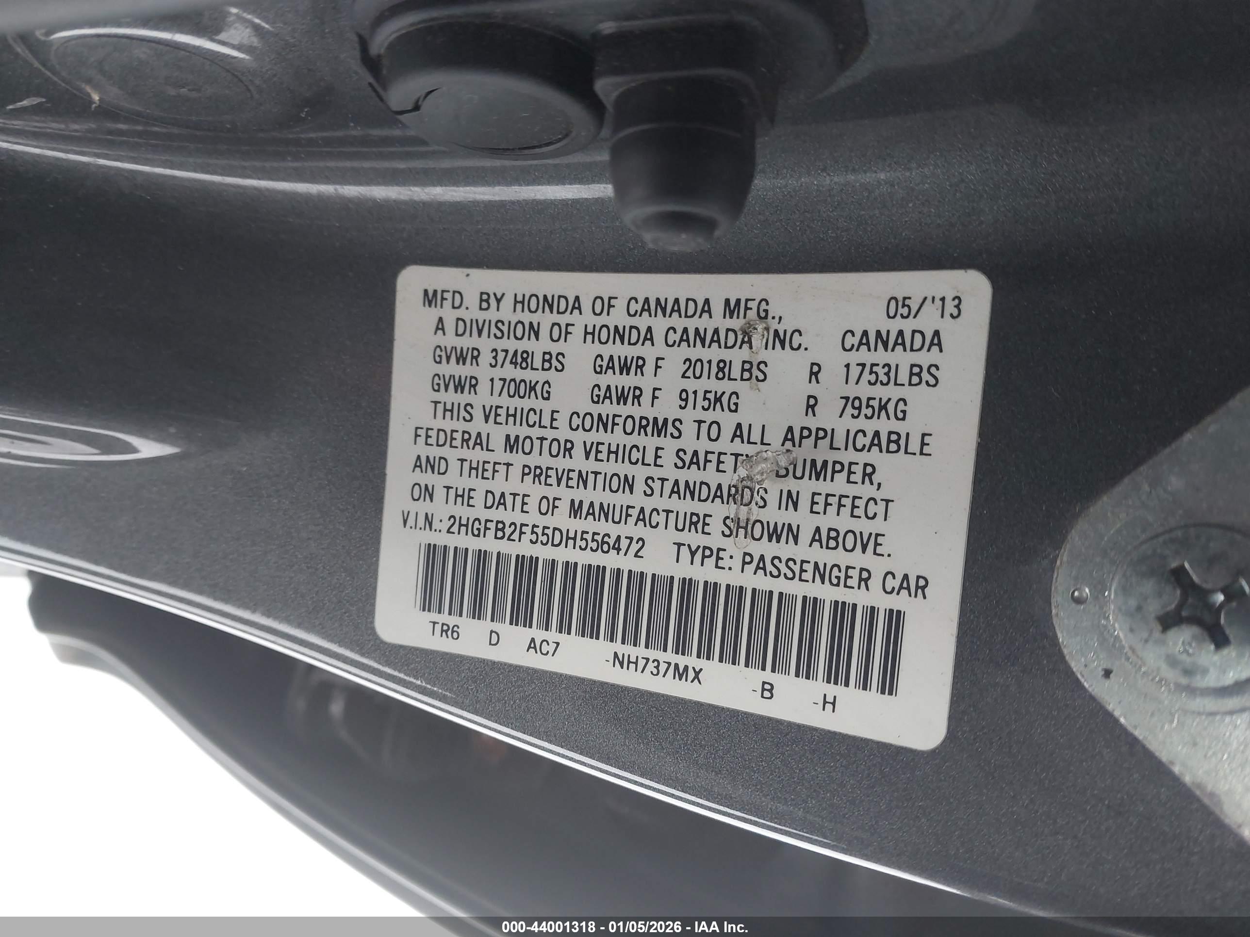 HONDA CIVIC image 9