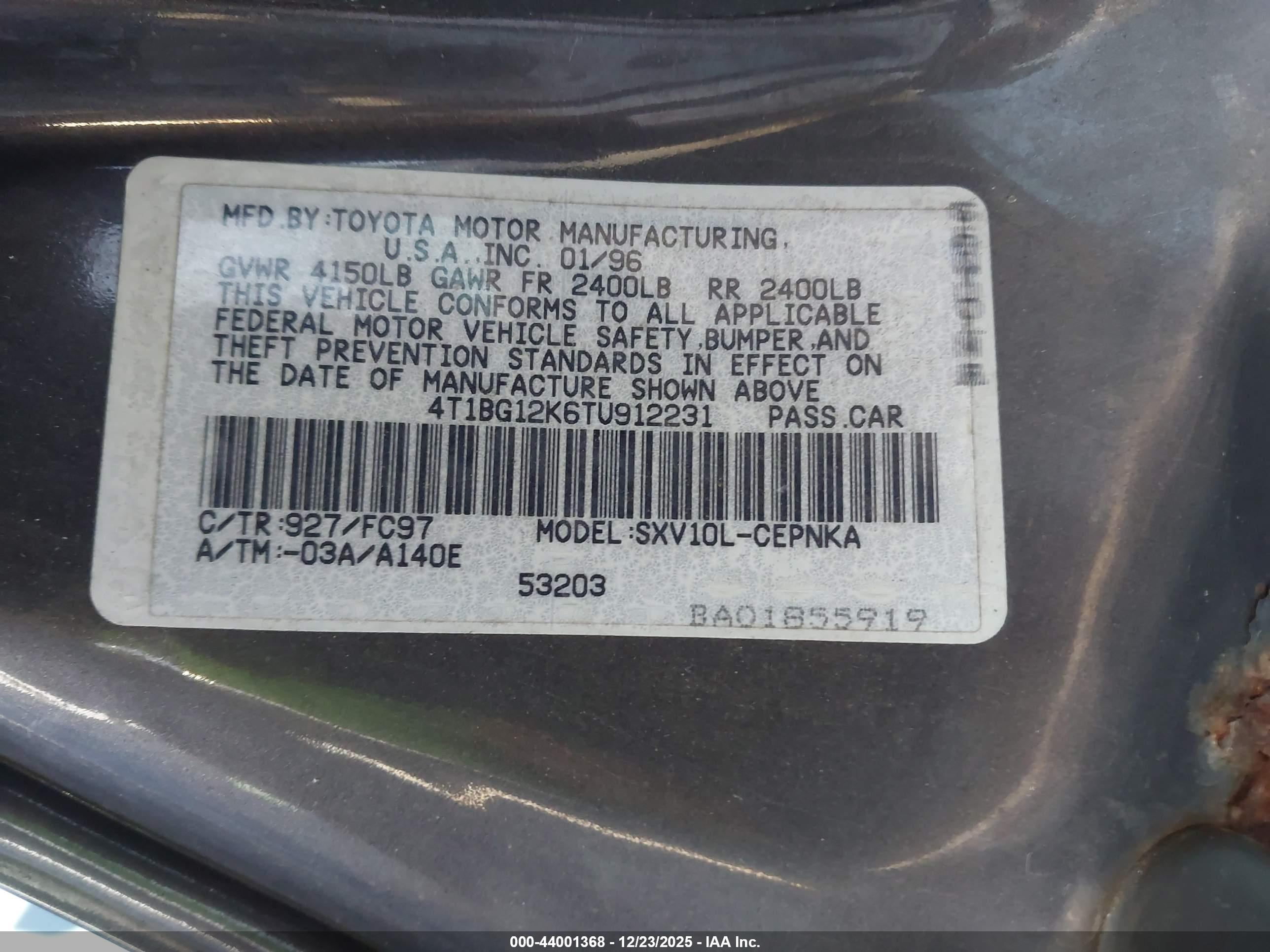 TOYOTA CAMRY image 9