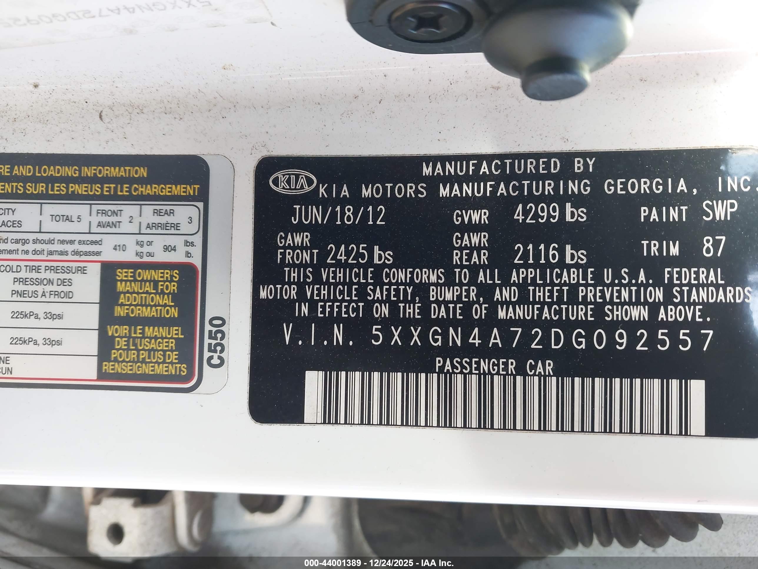 KIA OPTIMA image 9