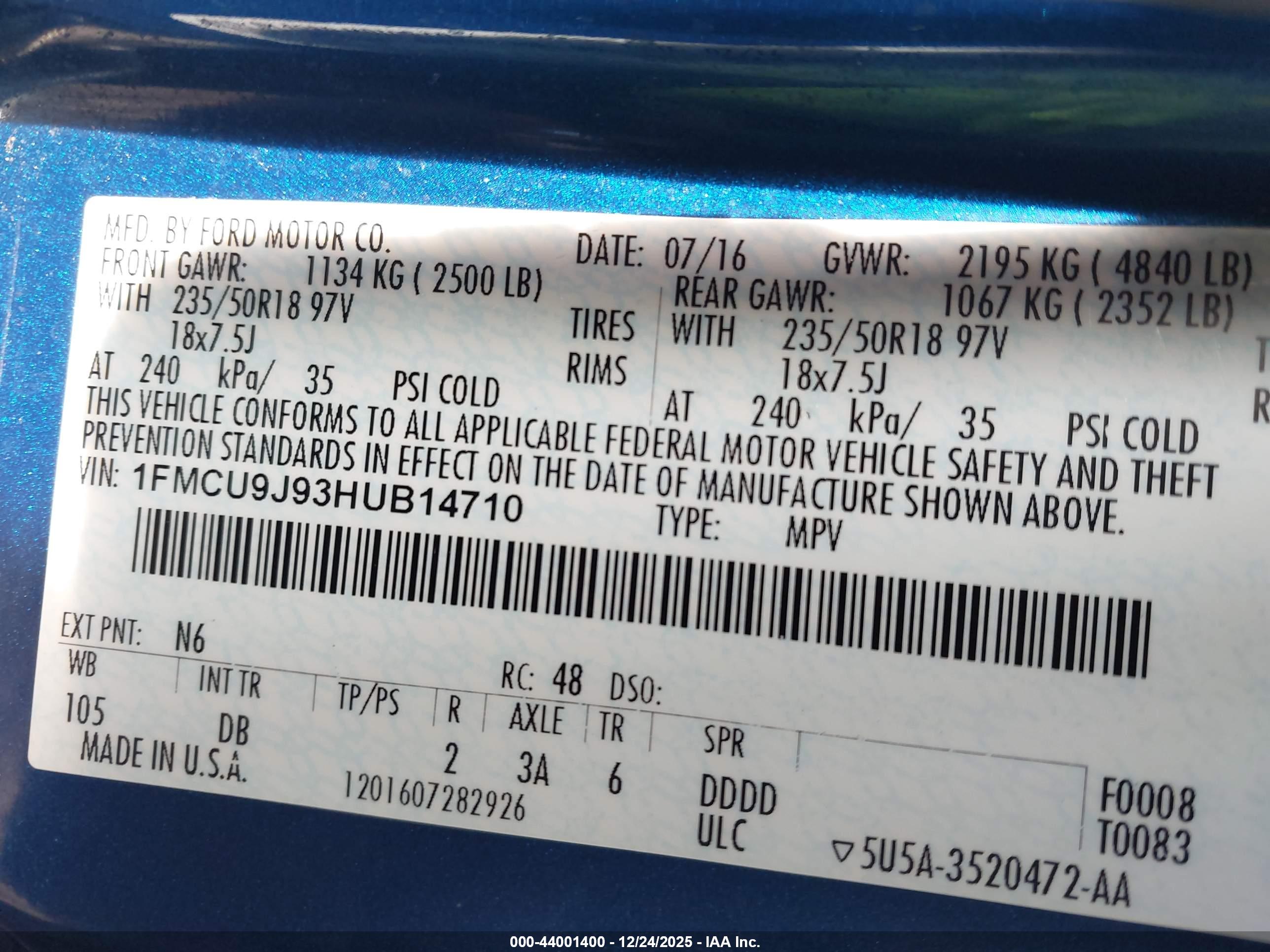 FORD ESCAPE image 9