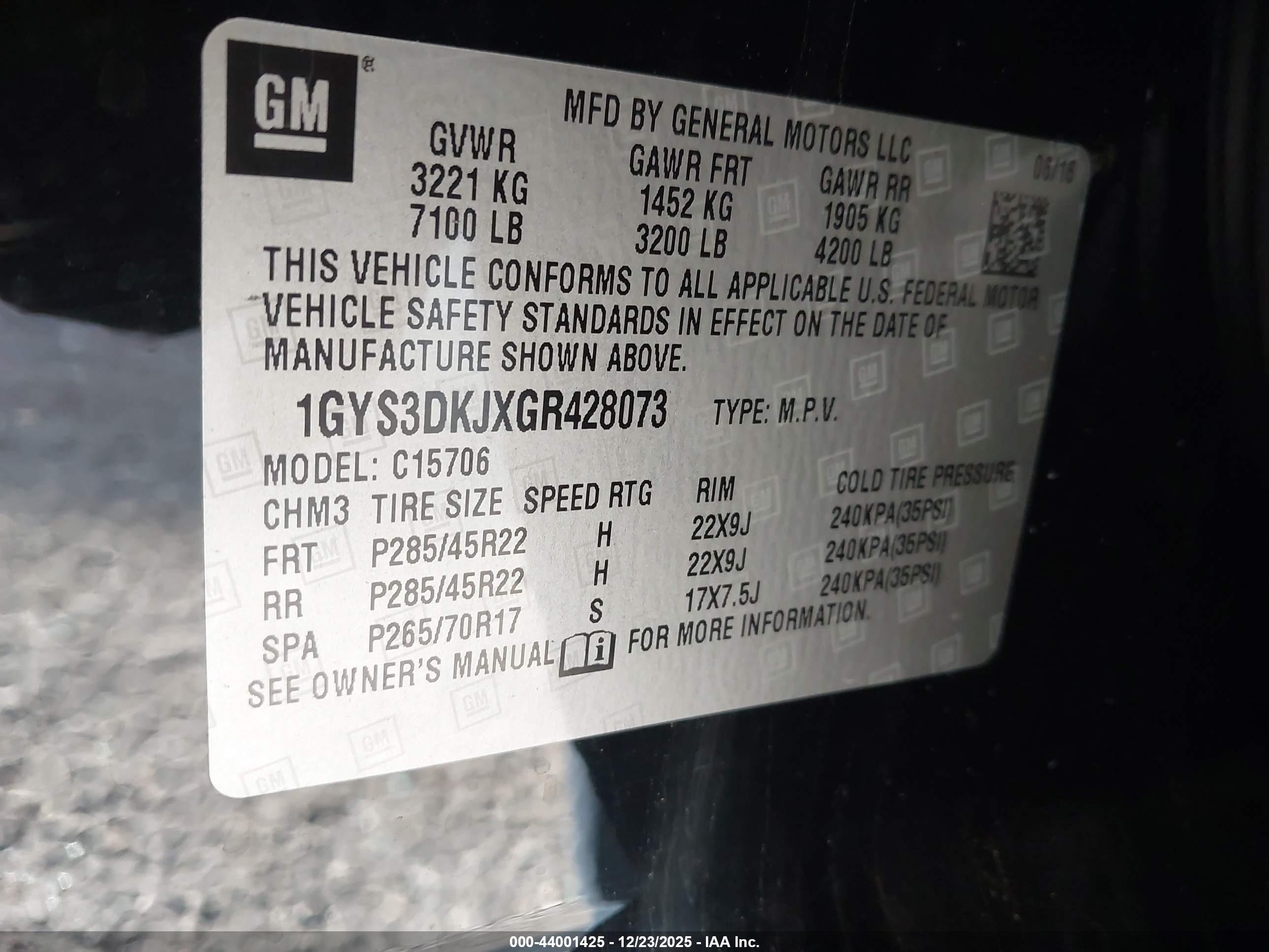 CADILLAC ESCALADE image 9