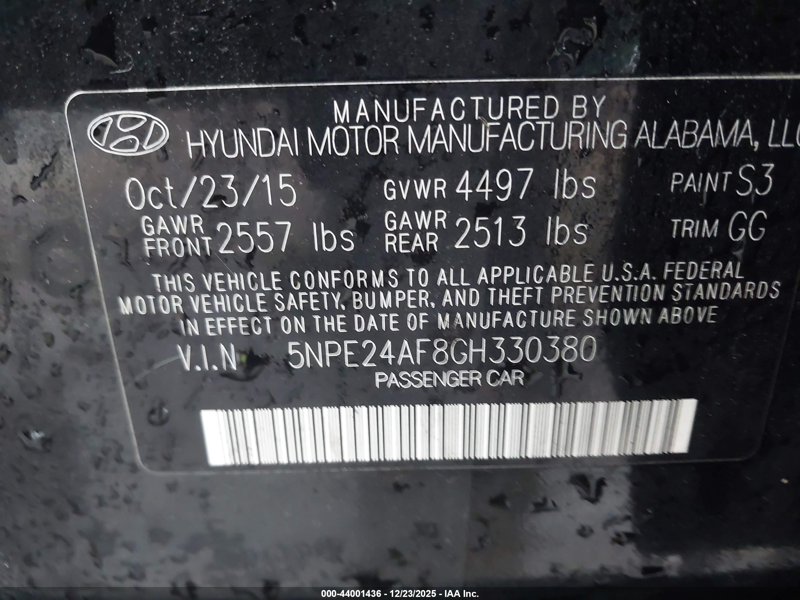 HYUNDAI SONATA image 9